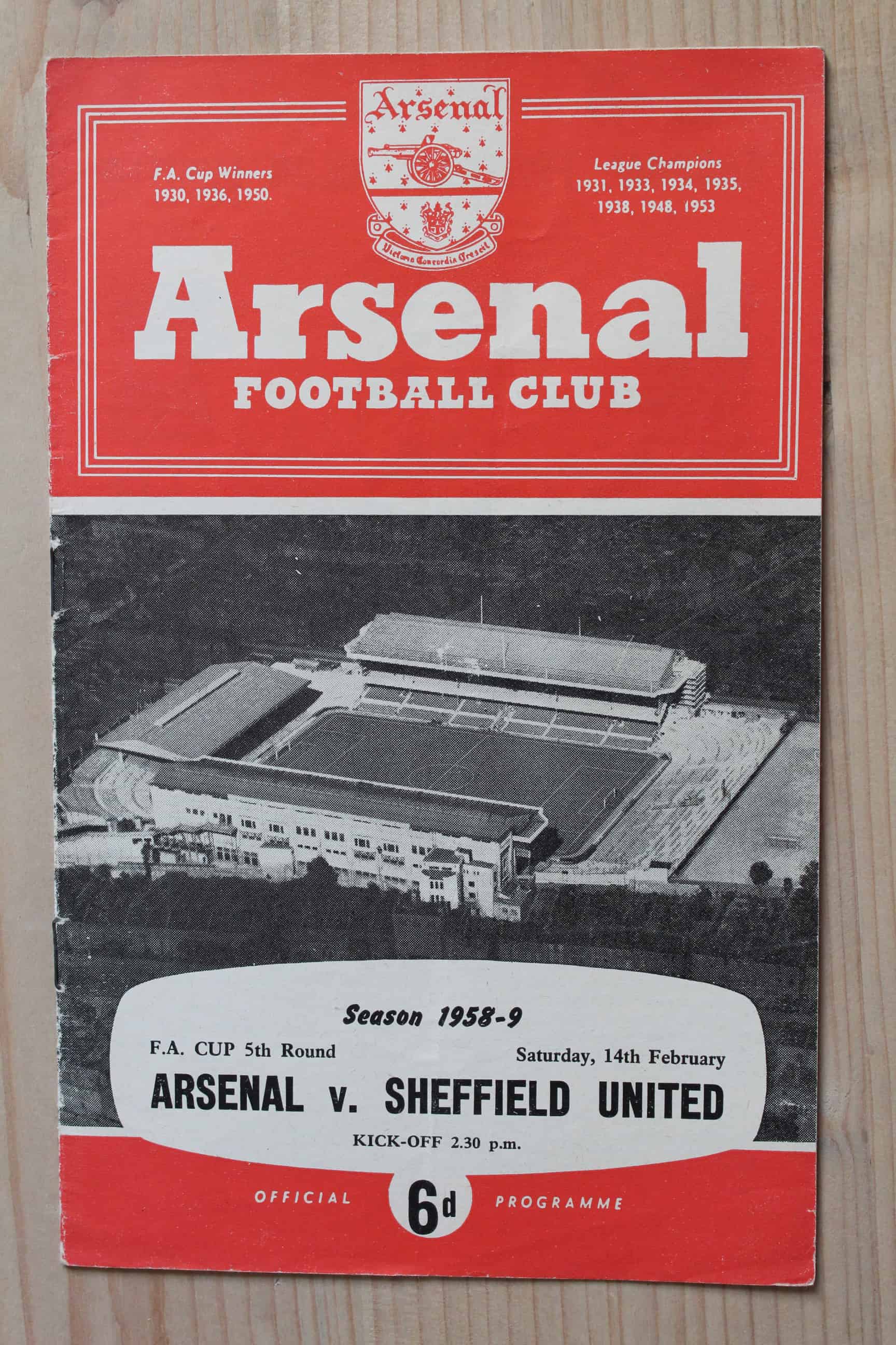 Arsenal FC v Sheffield United FC