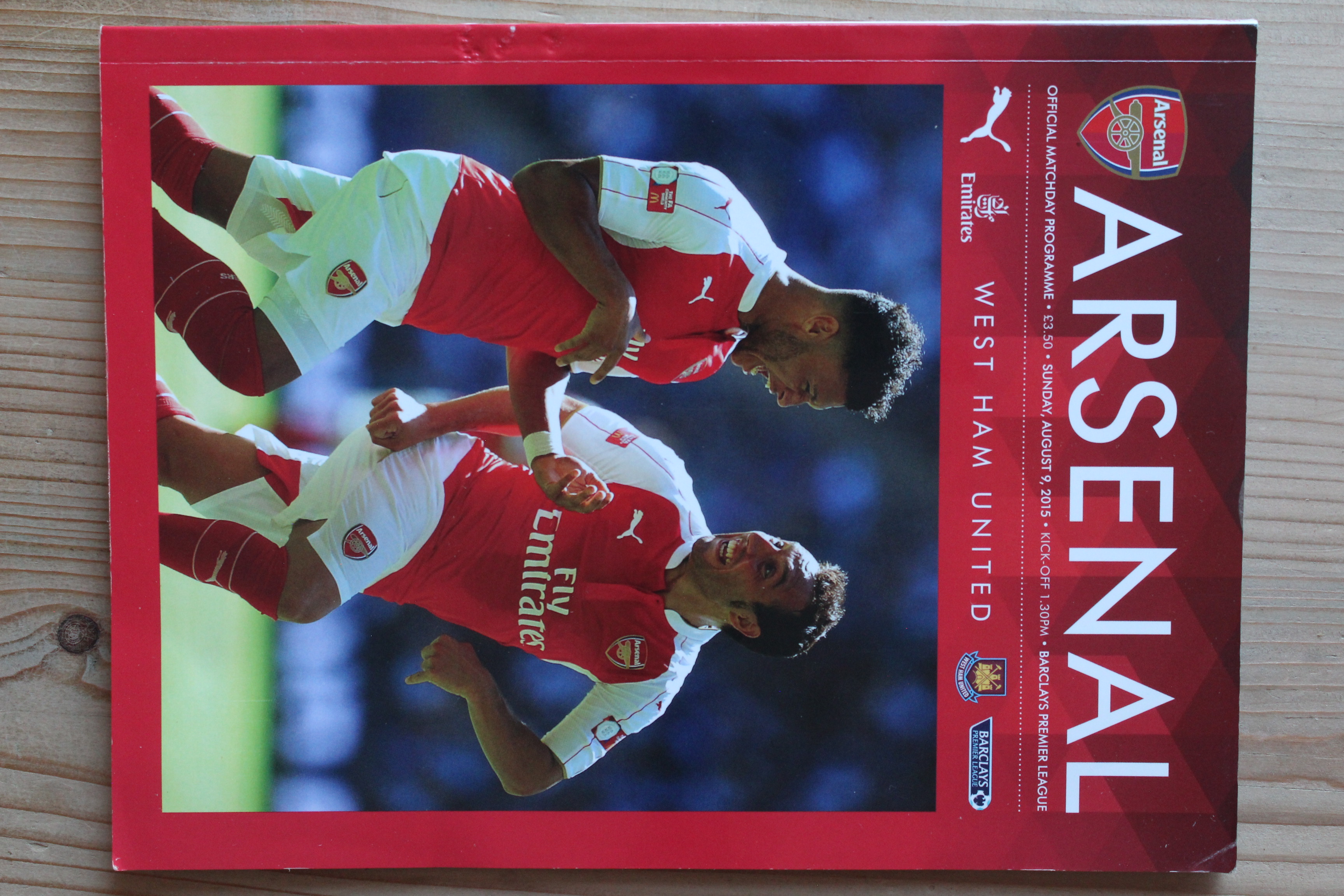 Arsenal FC v West Ham United FC