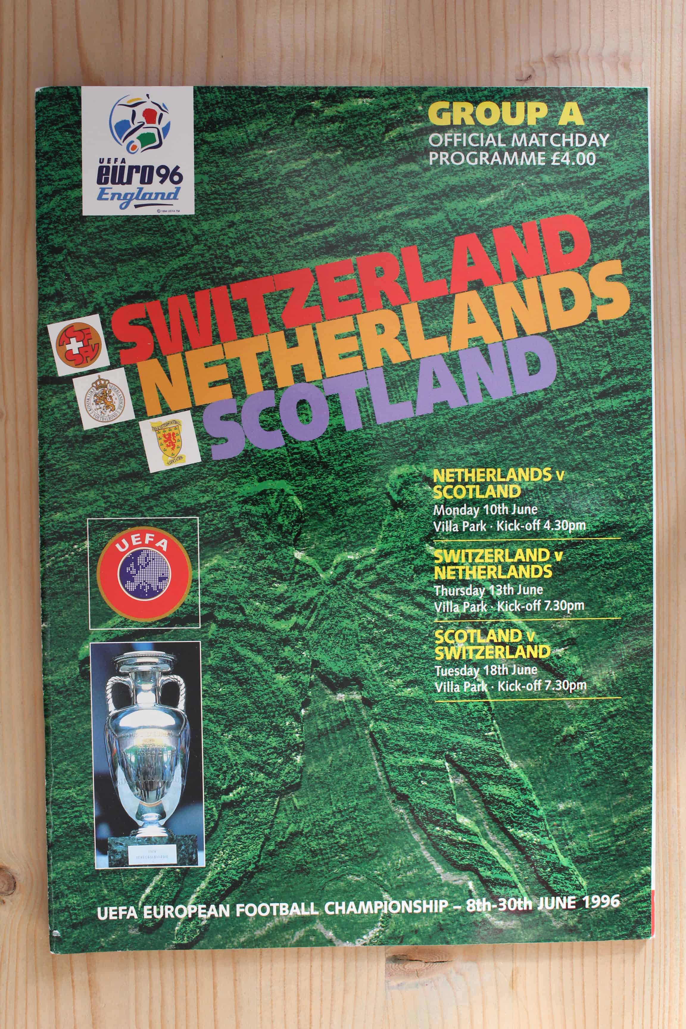 Holland (Netherlands) v Scotland