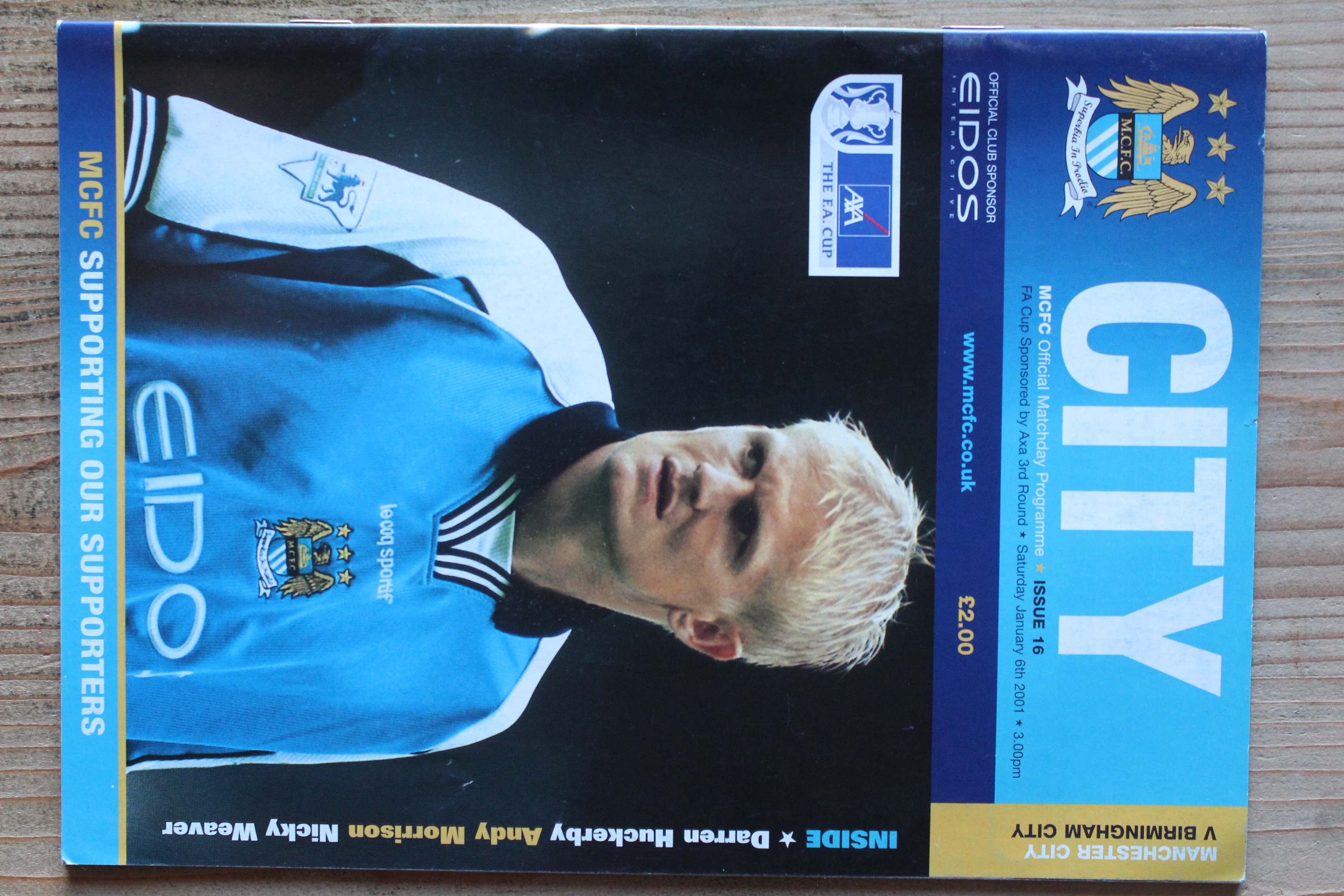 Manchester City FC v Birmingham City FC