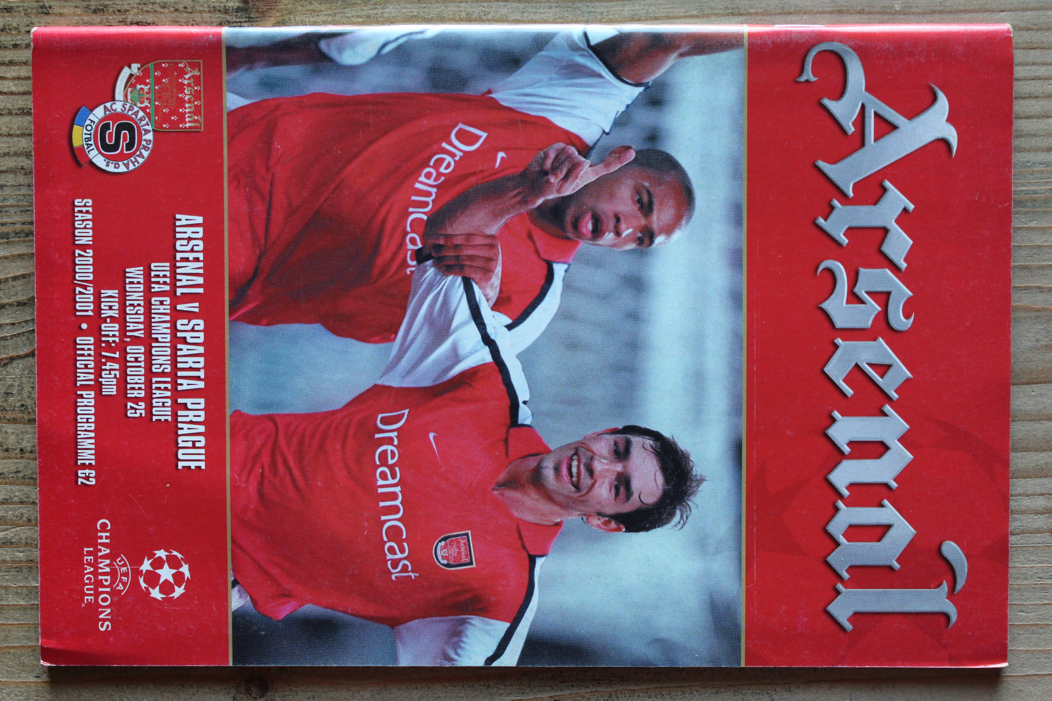 Arsenal FC v Sparta Prague