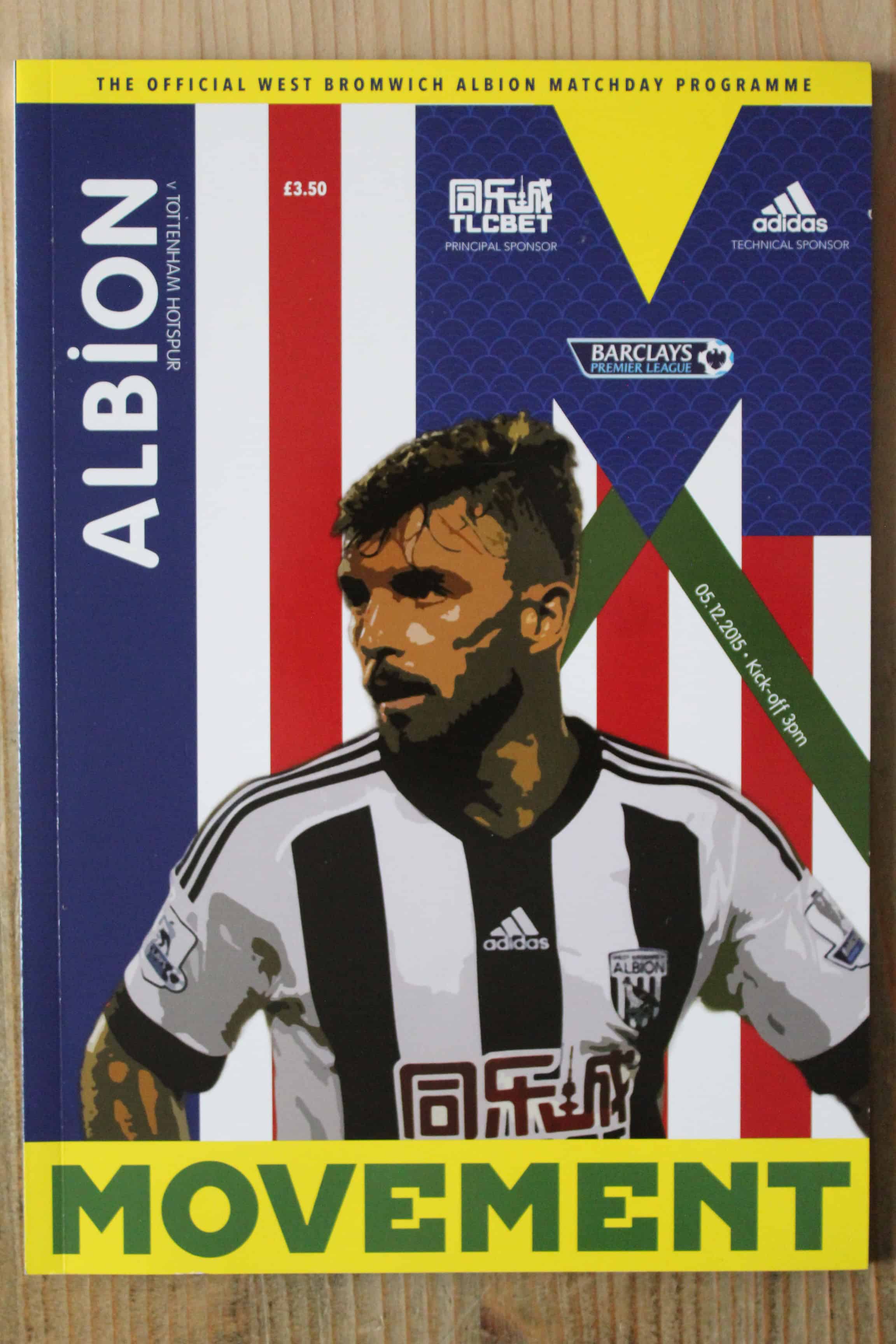 West Bromwich Albion FC  v Tottenham Hotspur FC