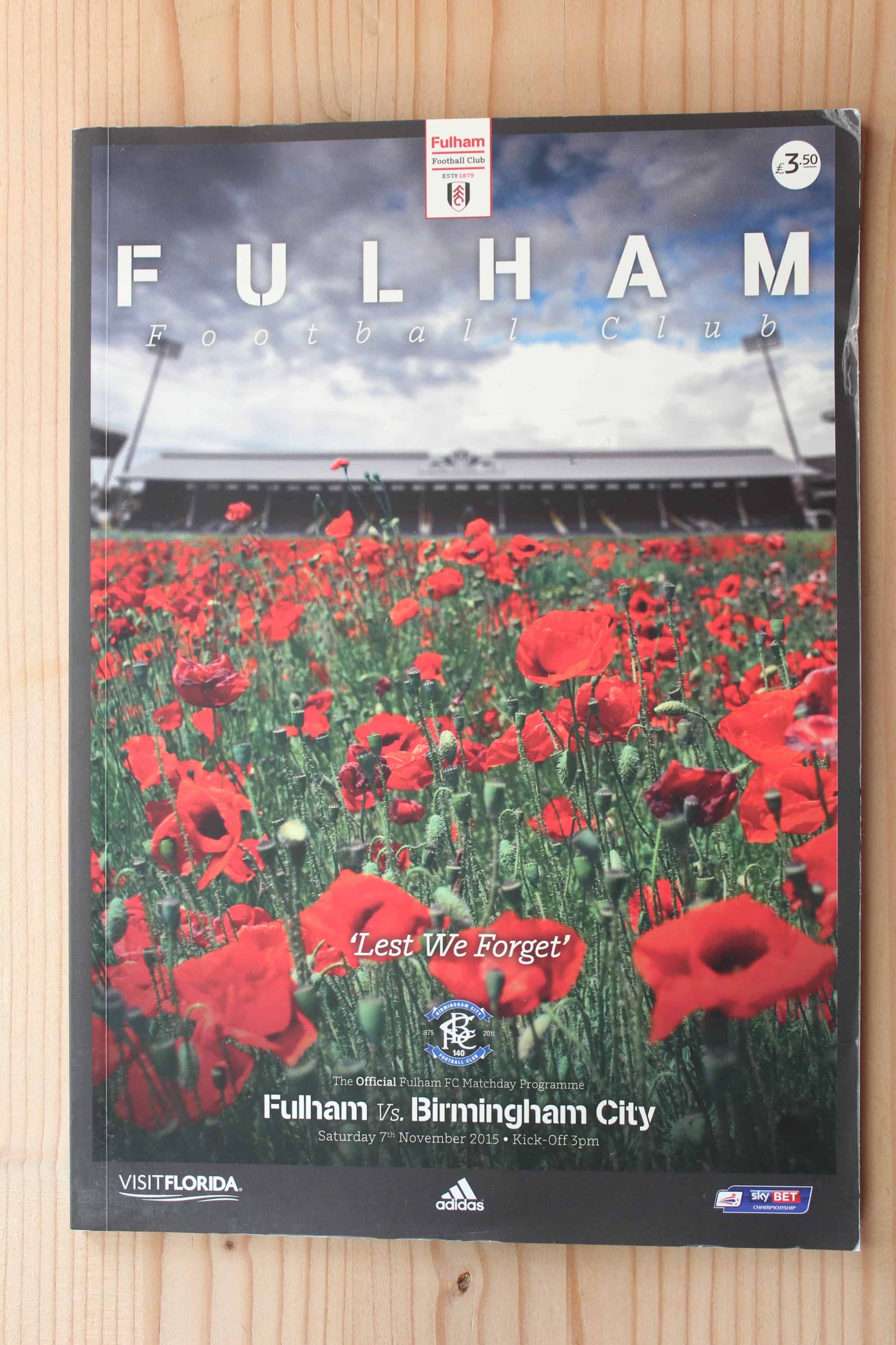 Fulham FC v Birmingham City FC