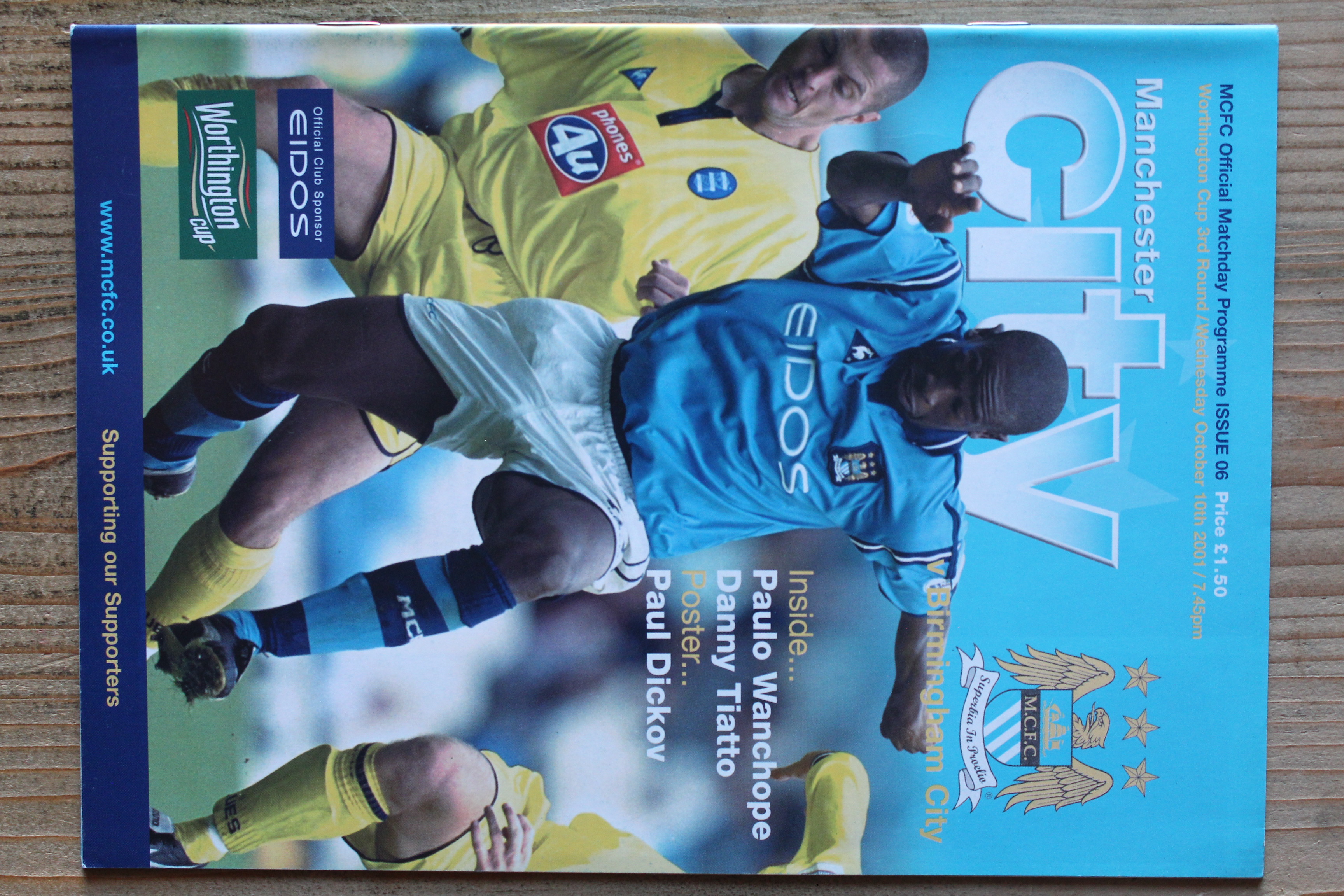 Manchester City FC v Birmingham City FC