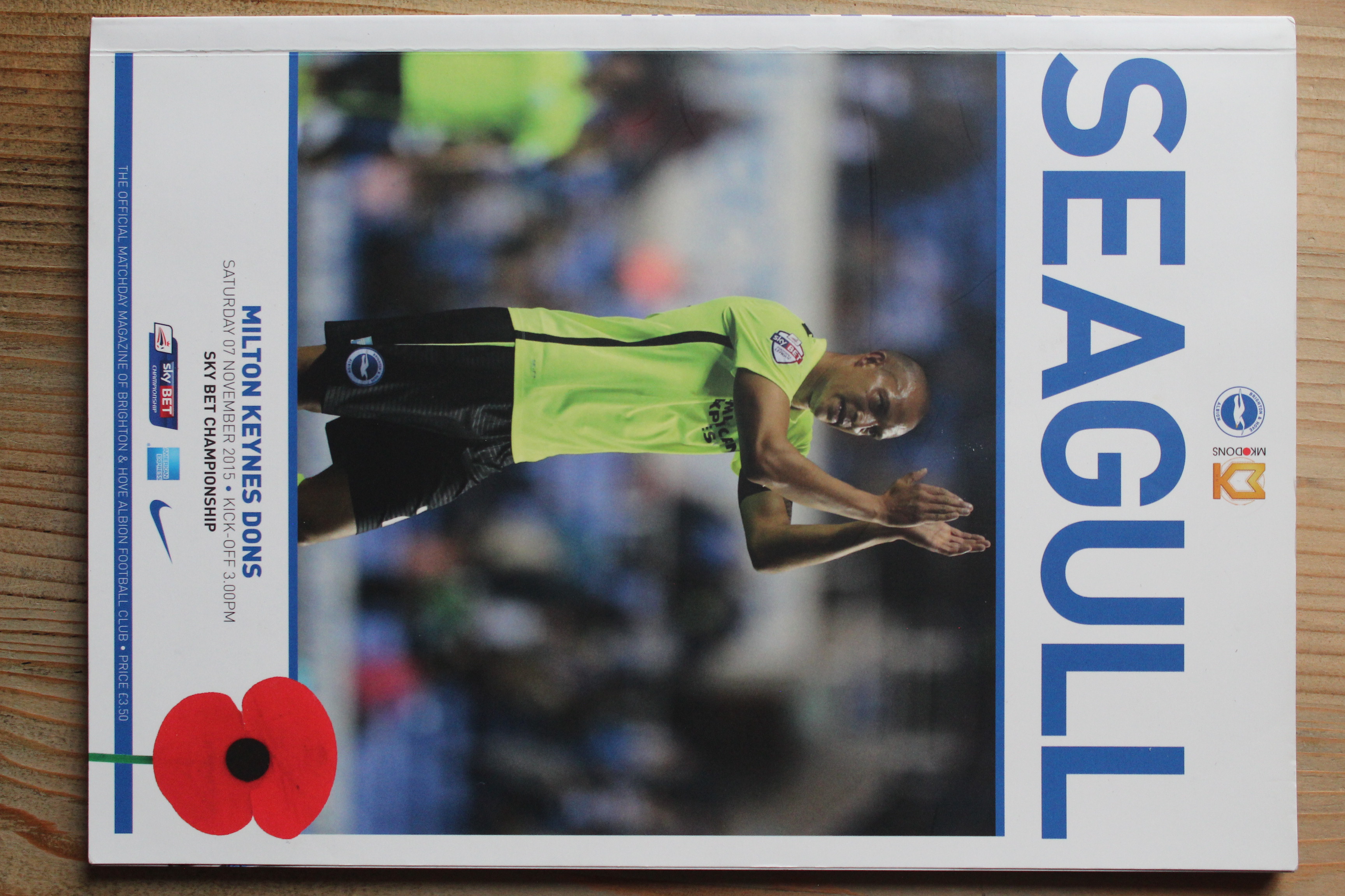 Brighton & Hove Albion FC v MK Dons (Milton Keynes Dons)