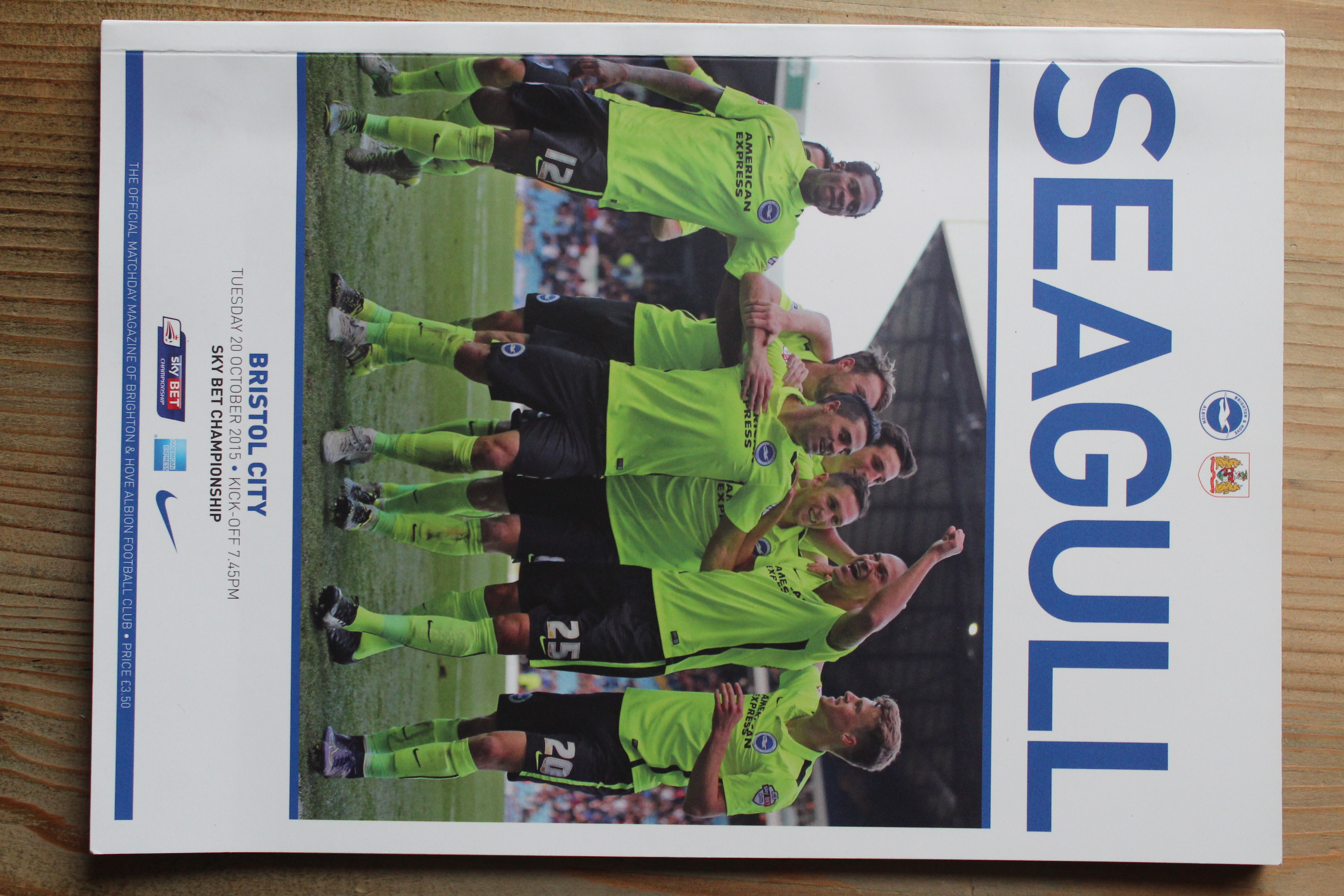 Brighton & Hove Albion FC v Bristol City FC