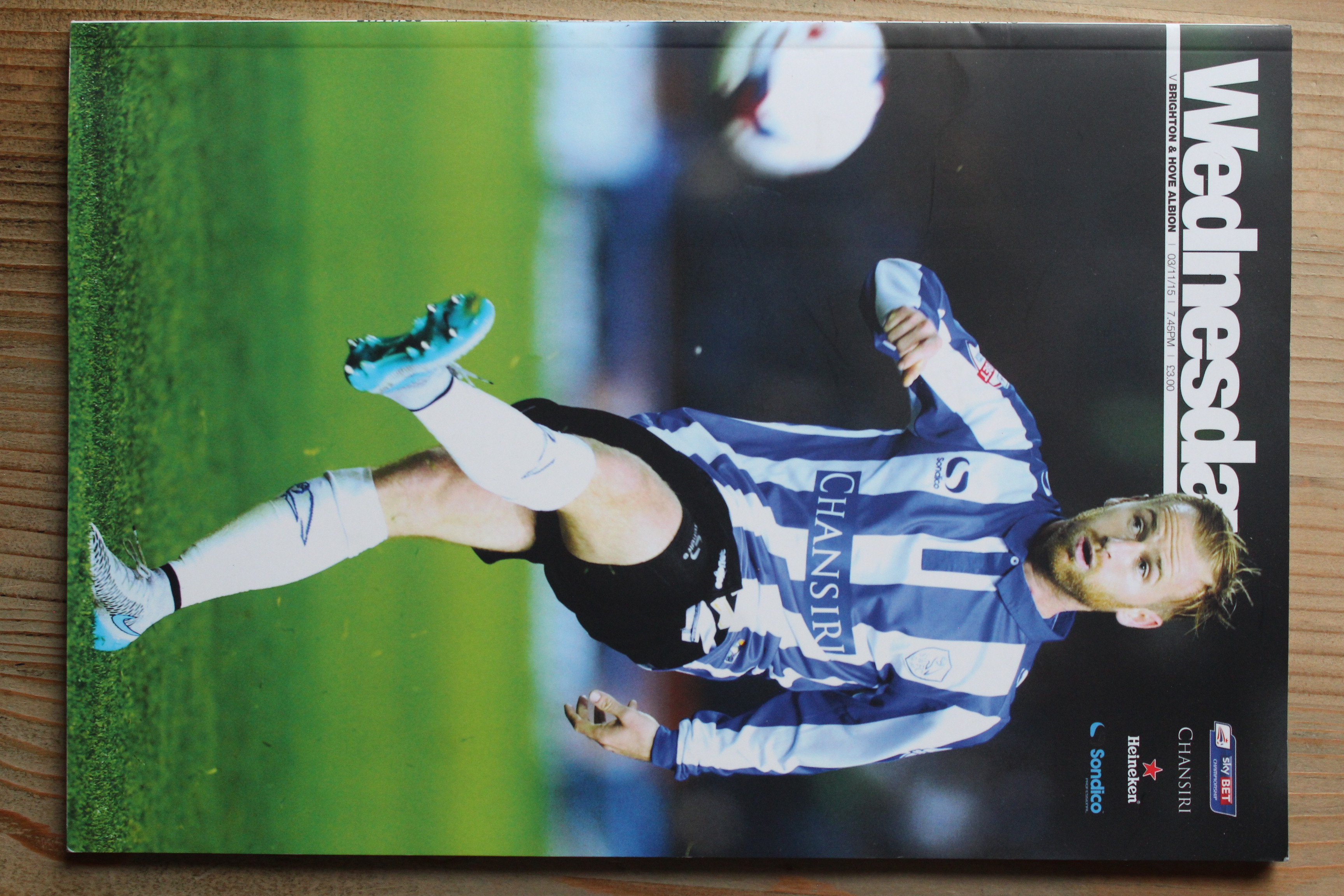 Sheffield Wednesday FC  v Brighton & Hove Albion FC