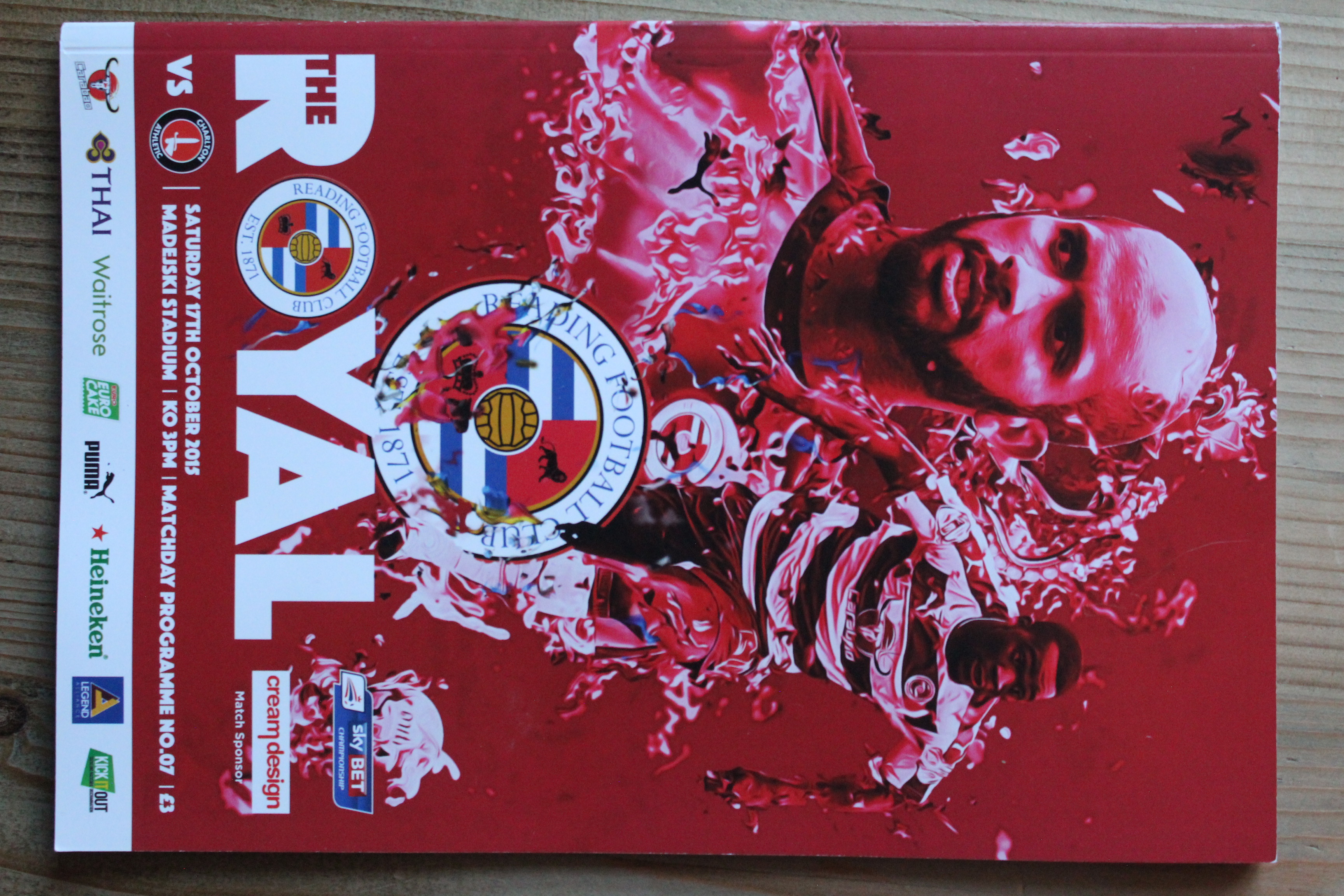 Reading FC v Charlton Athletic FC