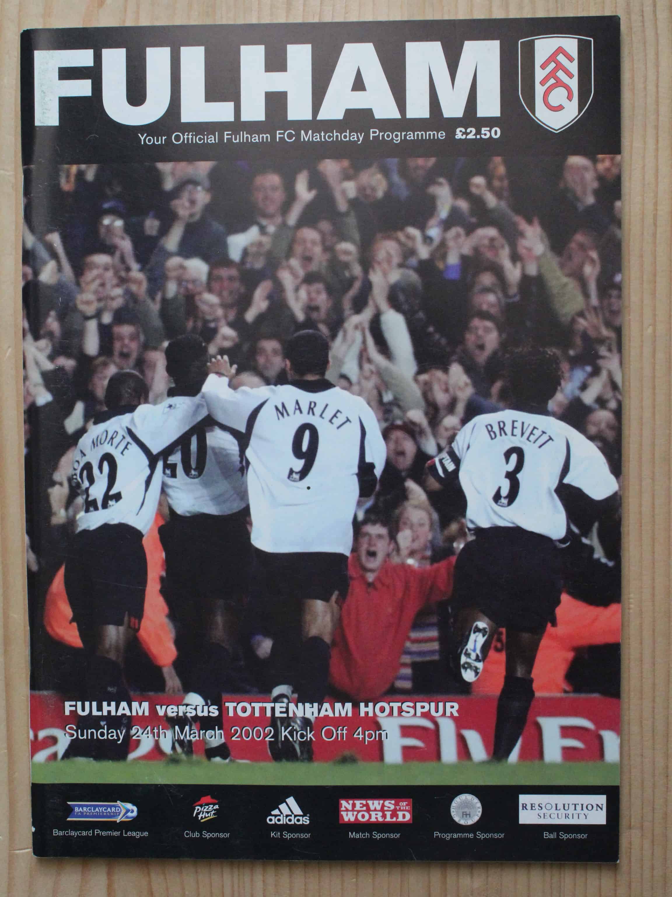 Fulham FC v Tottenham Hotspur FC