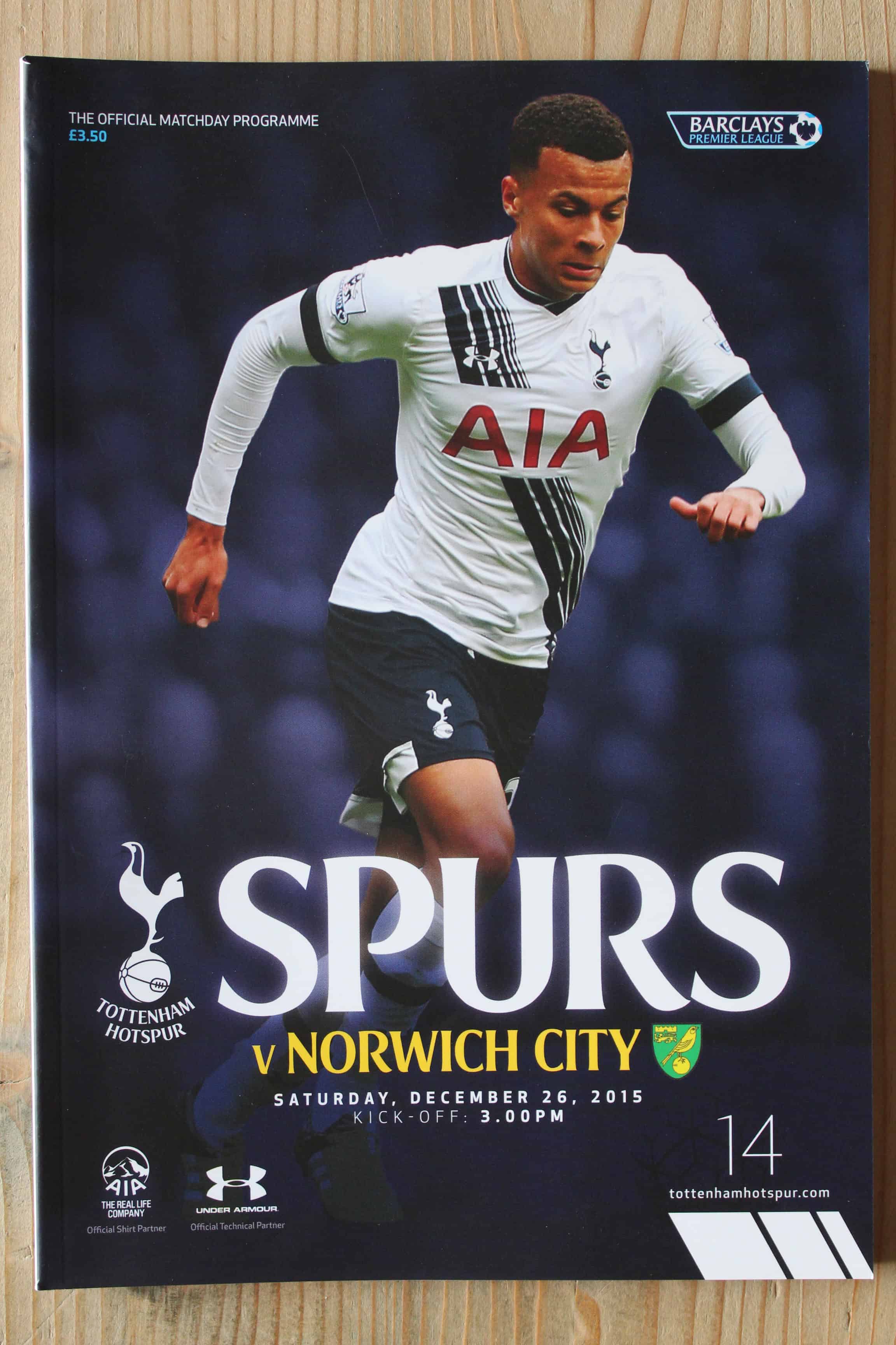 Tottenham Hotspur FC v Norwich City FC