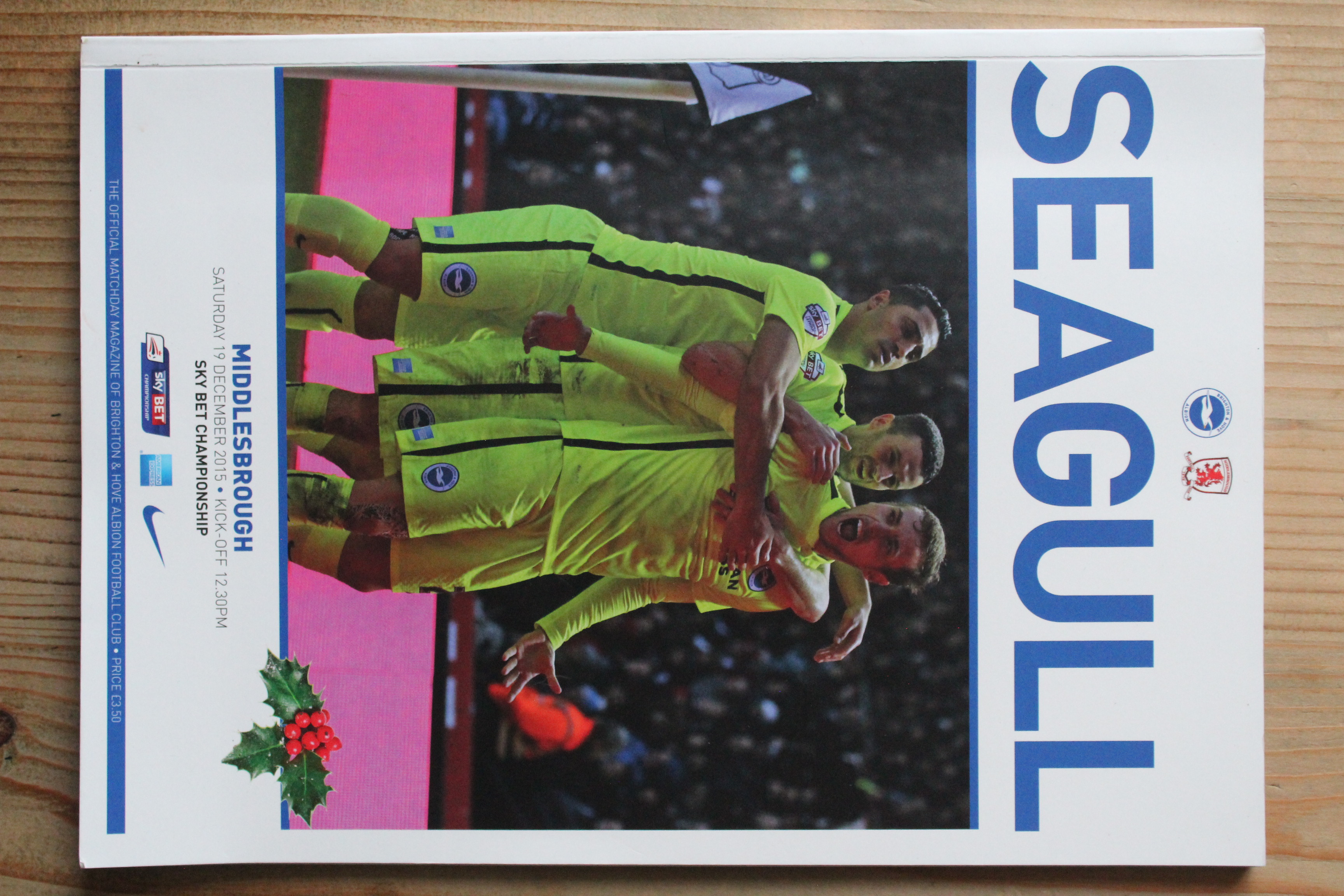 Brighton & Hove Albion FC v Middlesbrough FC