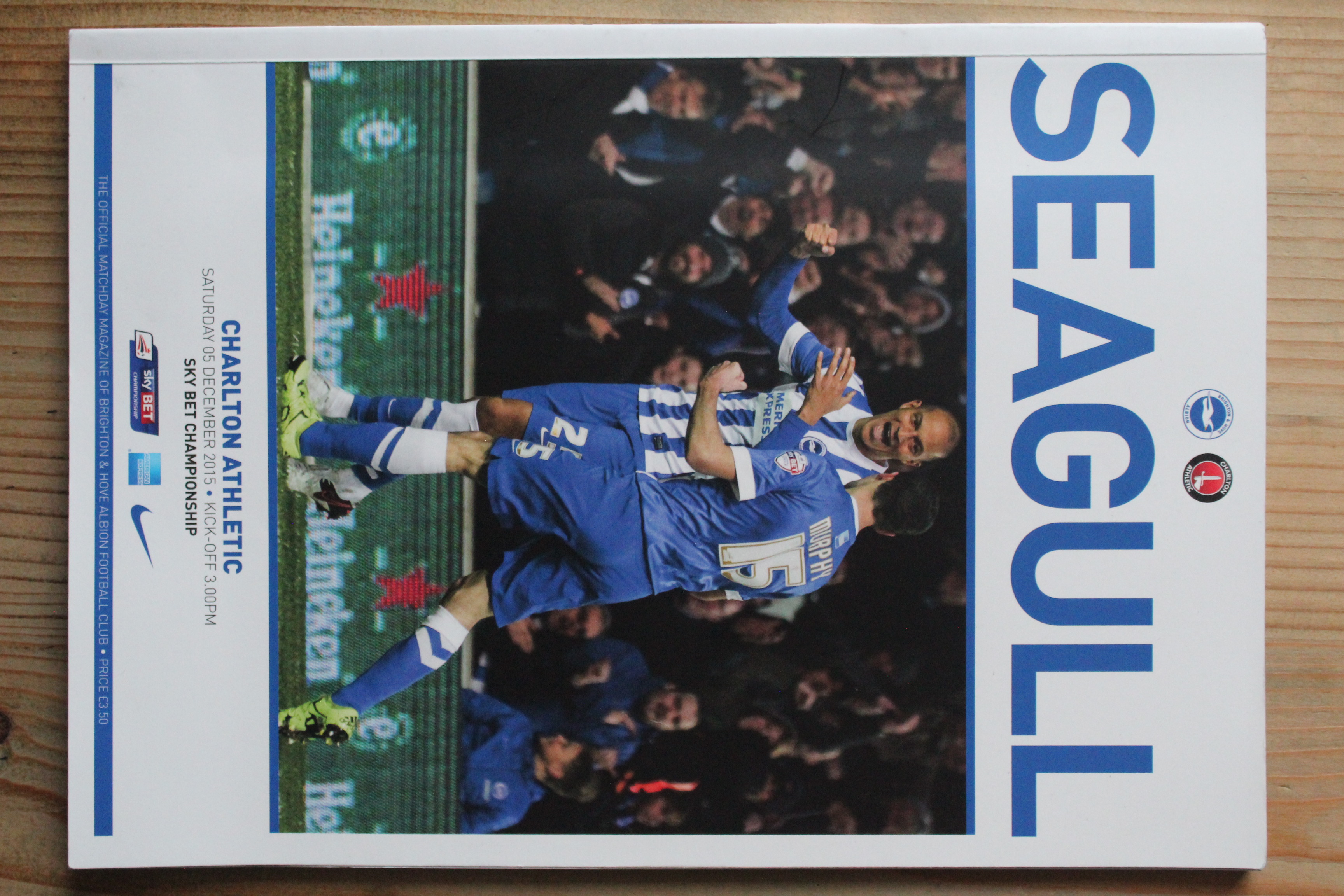 Brighton & Hove Albion FC v Charlton Athletic FC