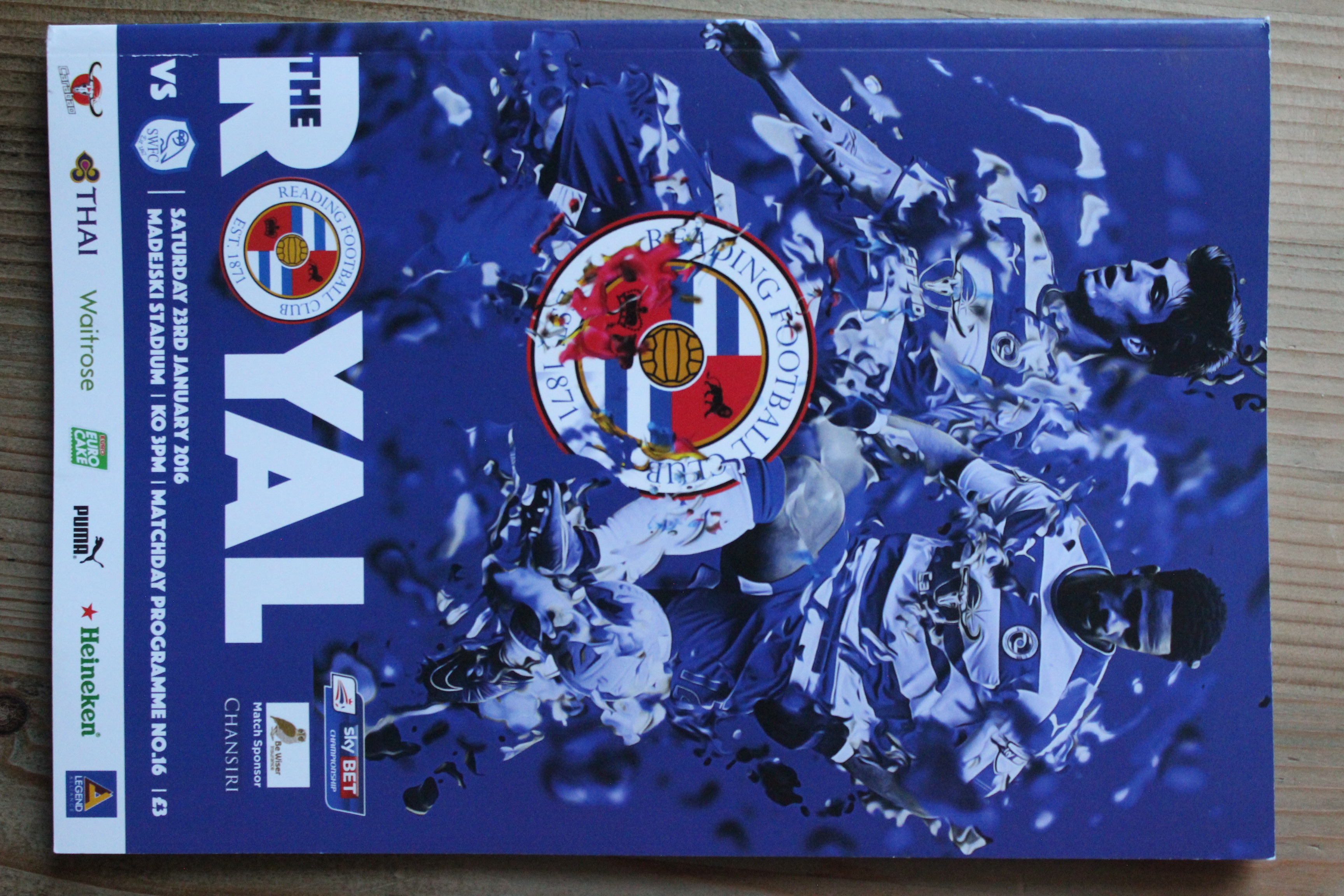 Reading FC v Sheffield Wednesday FC 