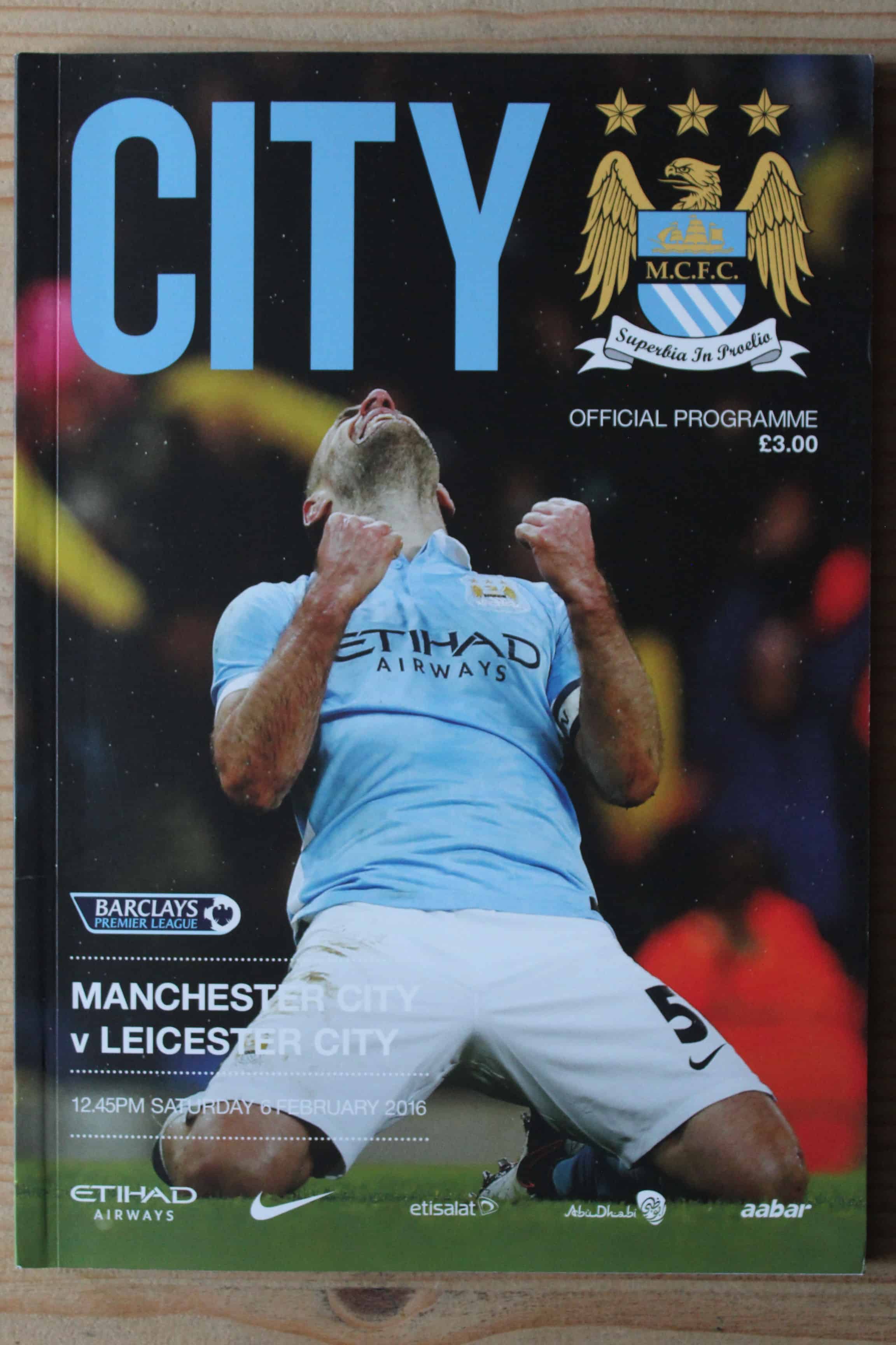 Manchester City FC v Leicester City FC