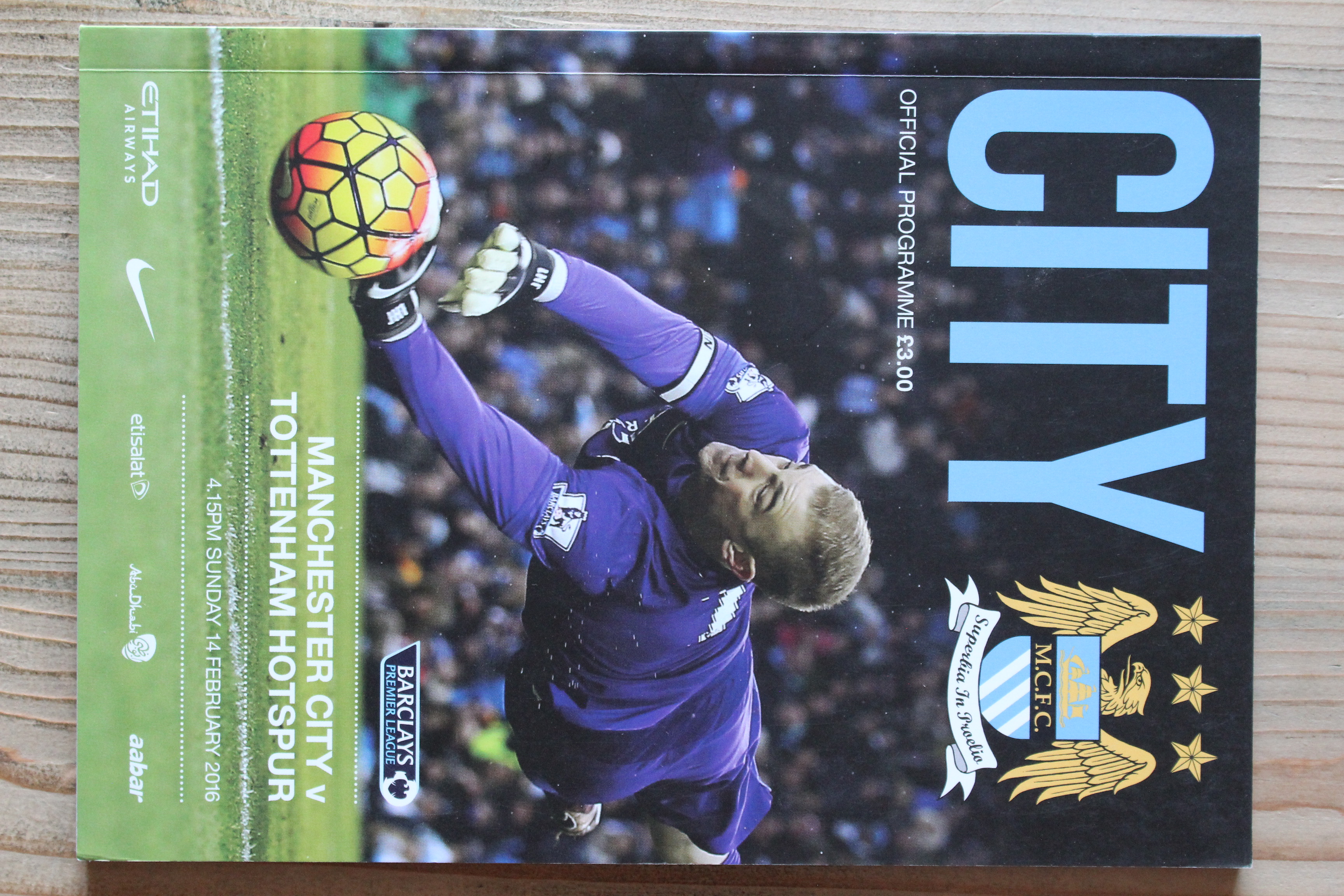 Manchester City FC v Tottenham Hotspur FC