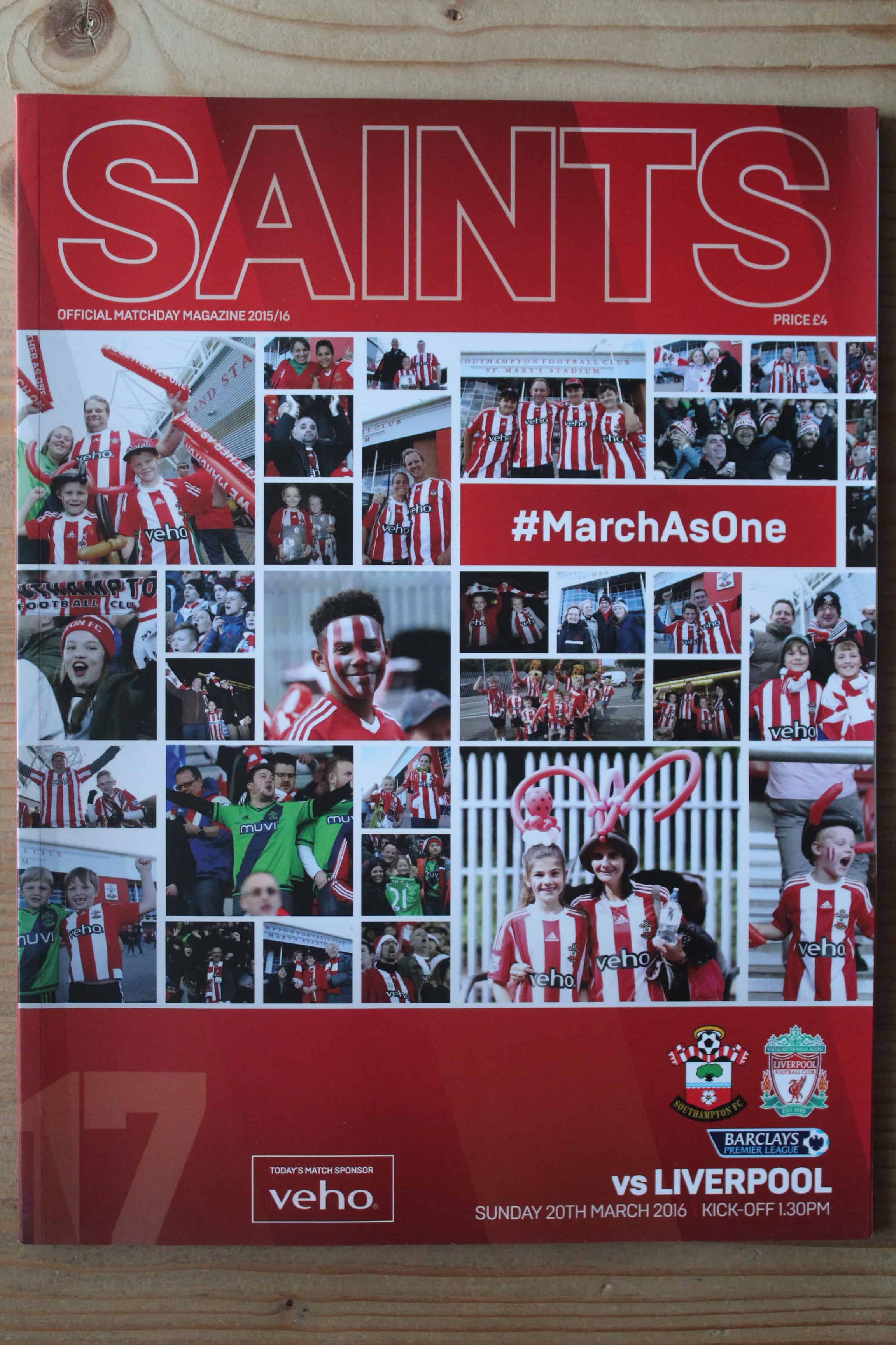 Southampton FC v Liverpool FC