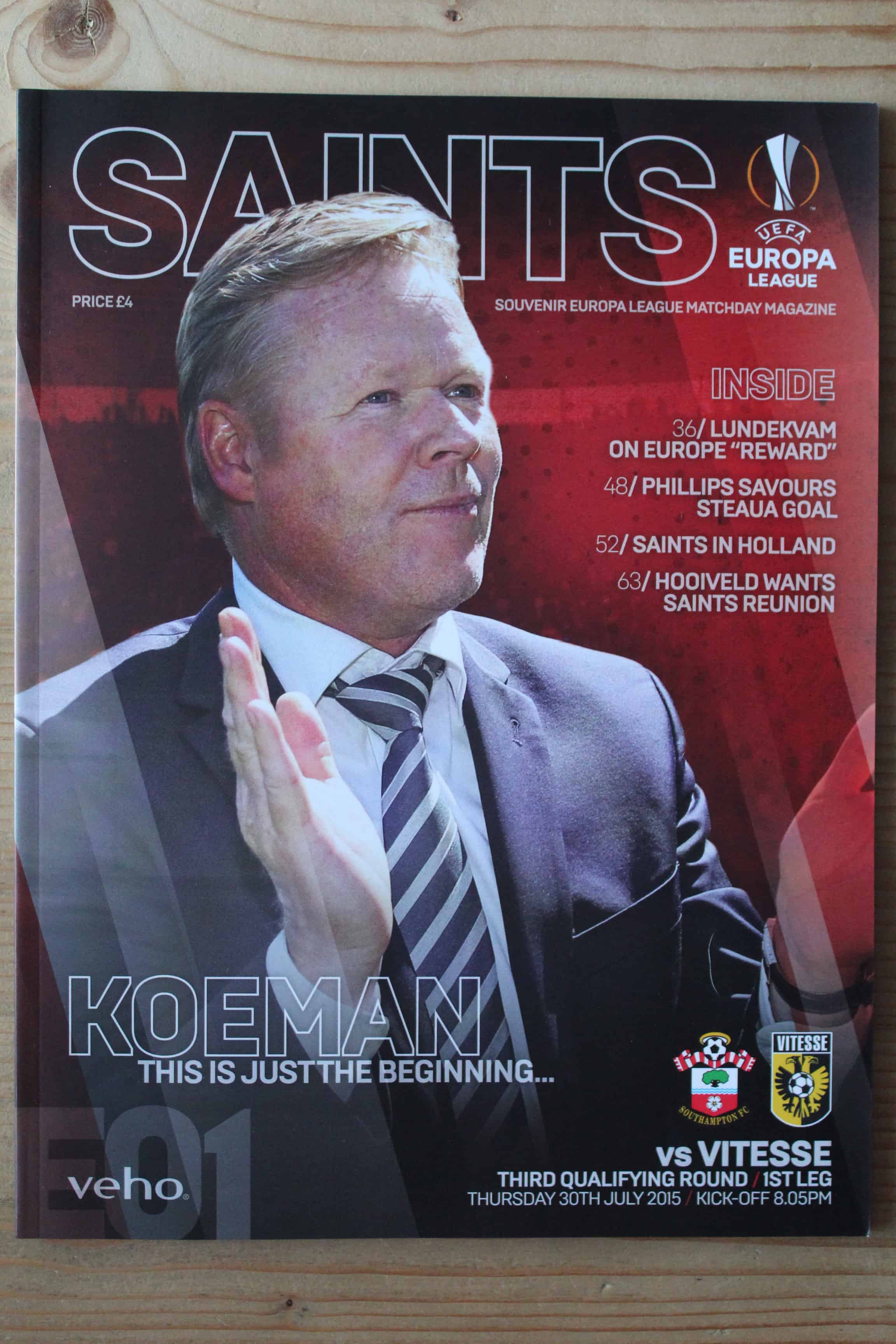 Southampton FC v Vitesse Arnhem