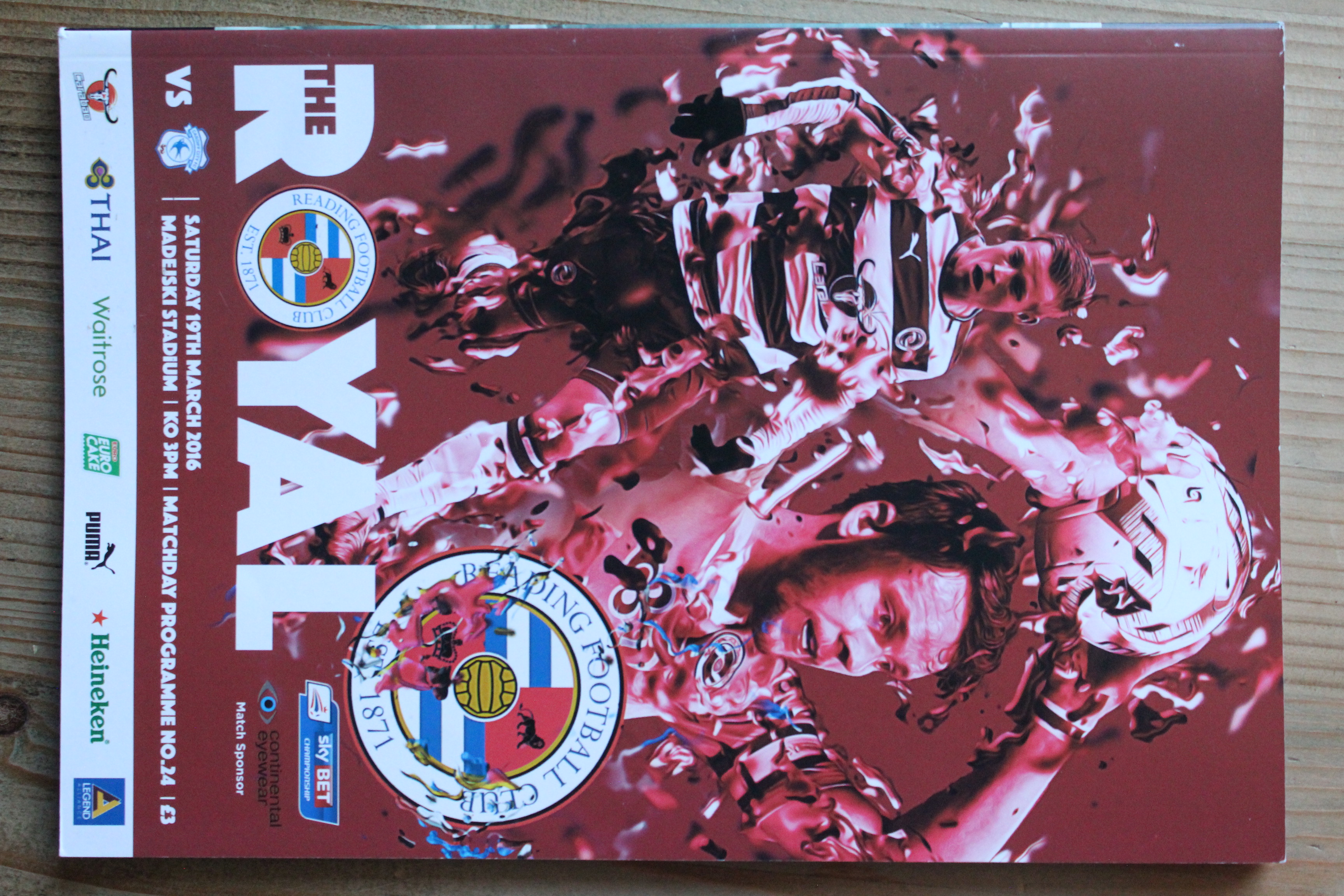 Reading FC v Cardiff City FC