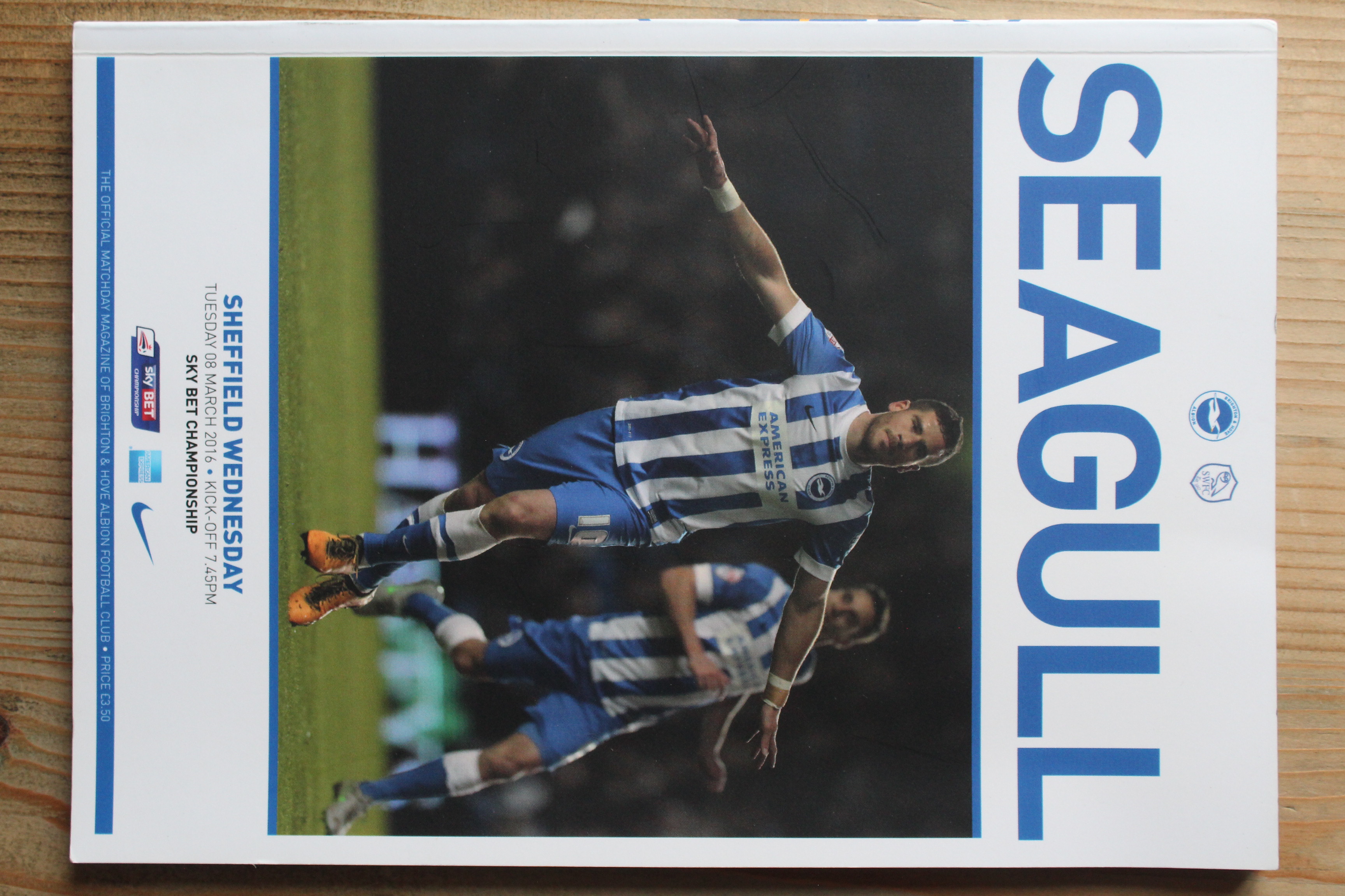 Brighton & Hove Albion FC v Sheffield Wednesday FC 