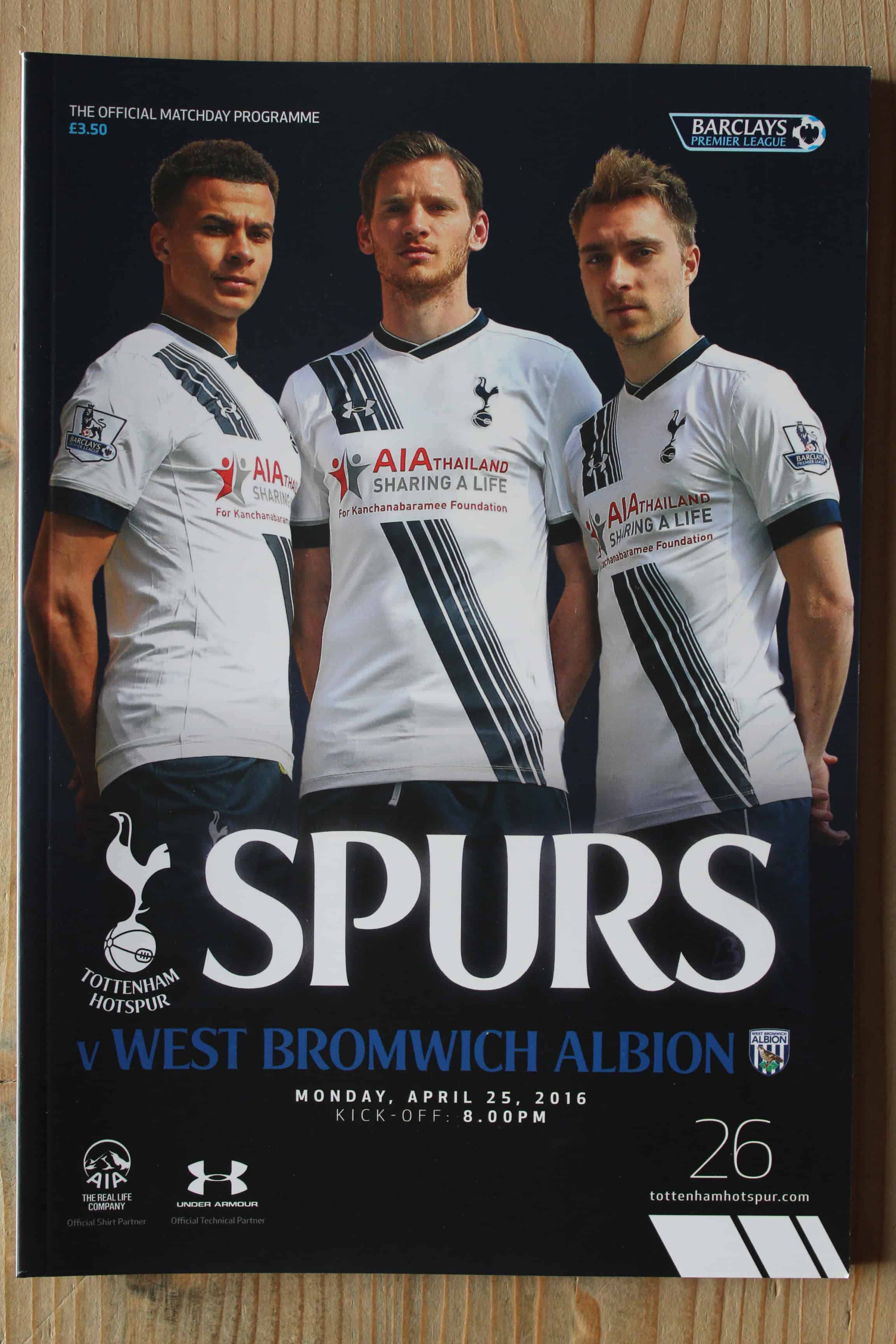 Tottenham Hotspur FC v West Bromwich Albion FC 