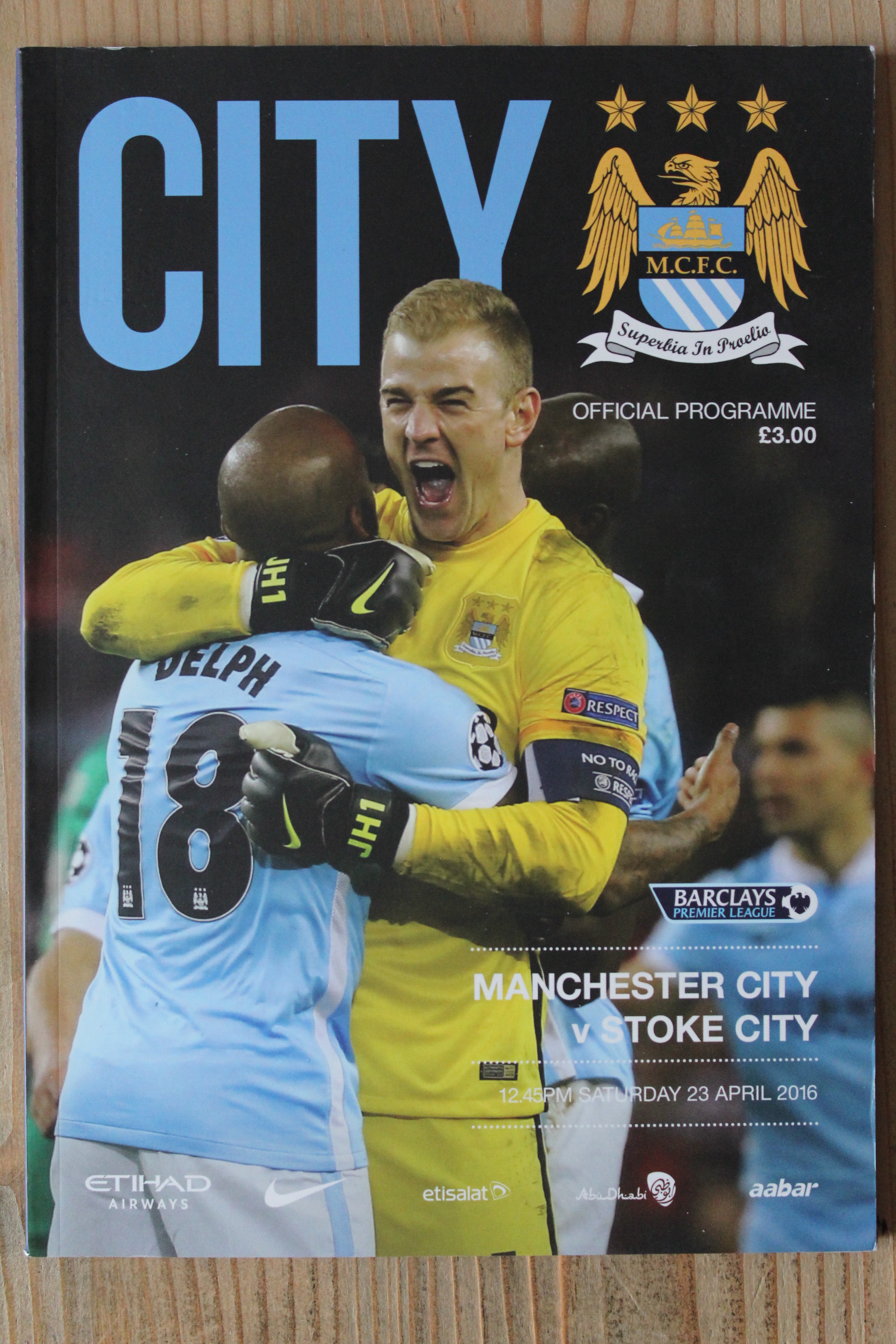 Manchester City FC v Stoke City FC