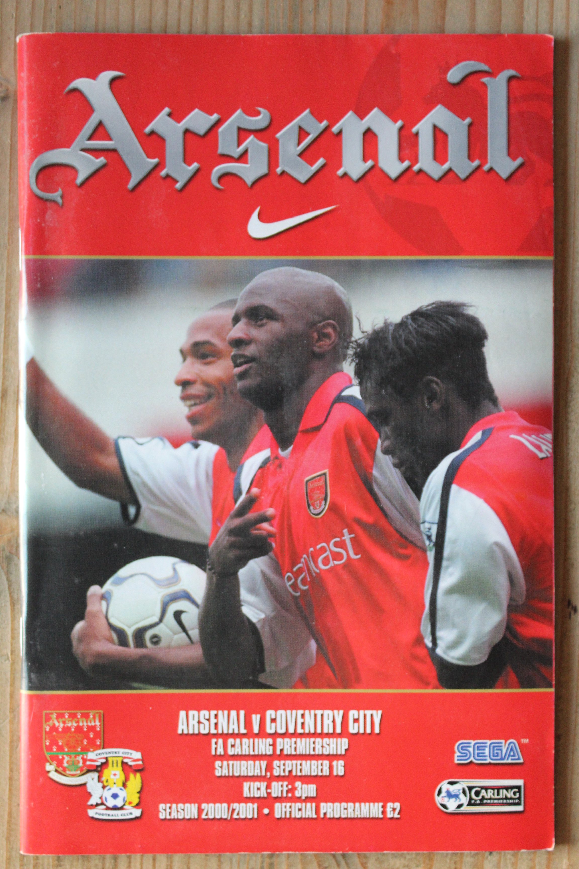 Arsenal FC v Coventry City FC