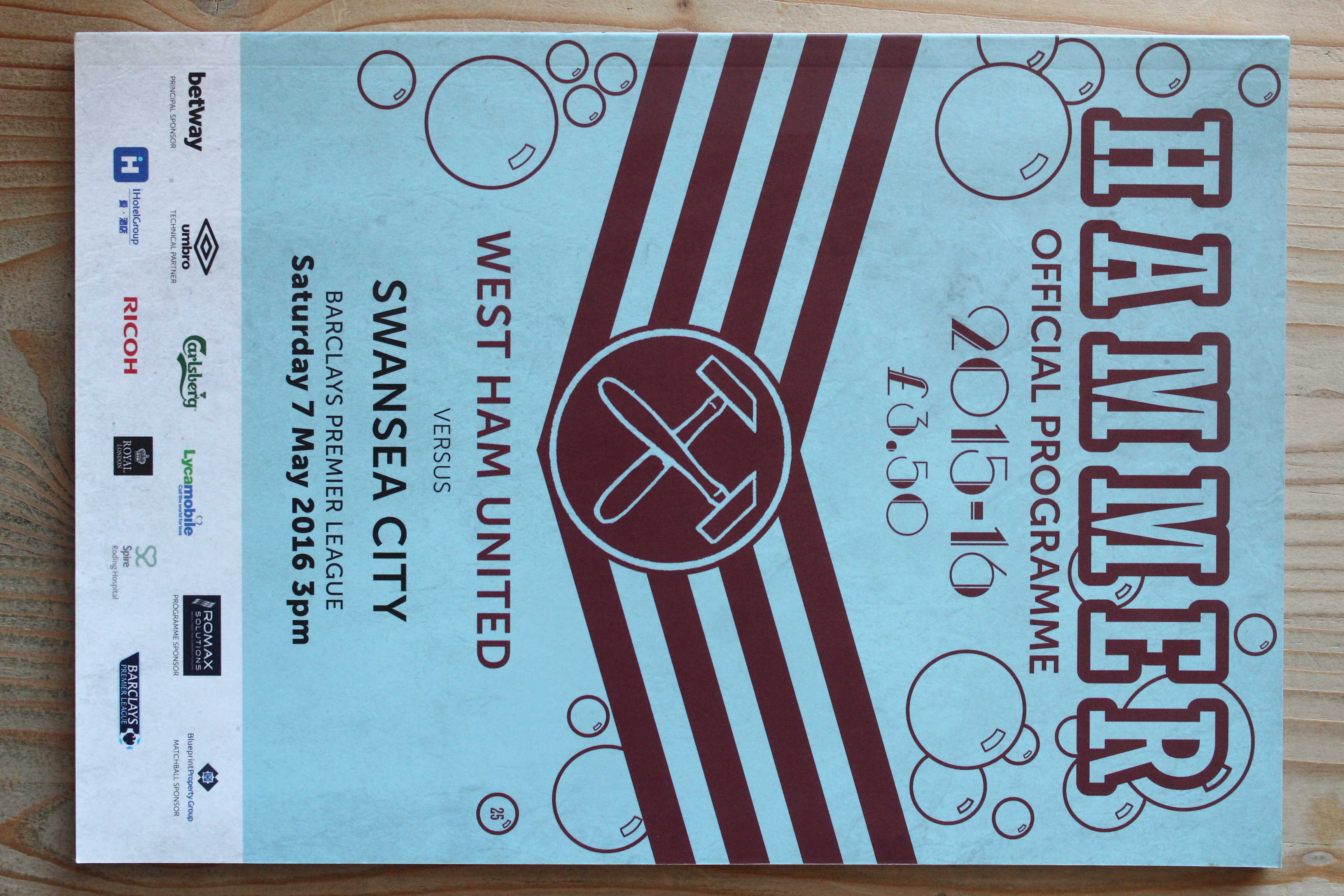 West Ham United FC v Swansea City FC