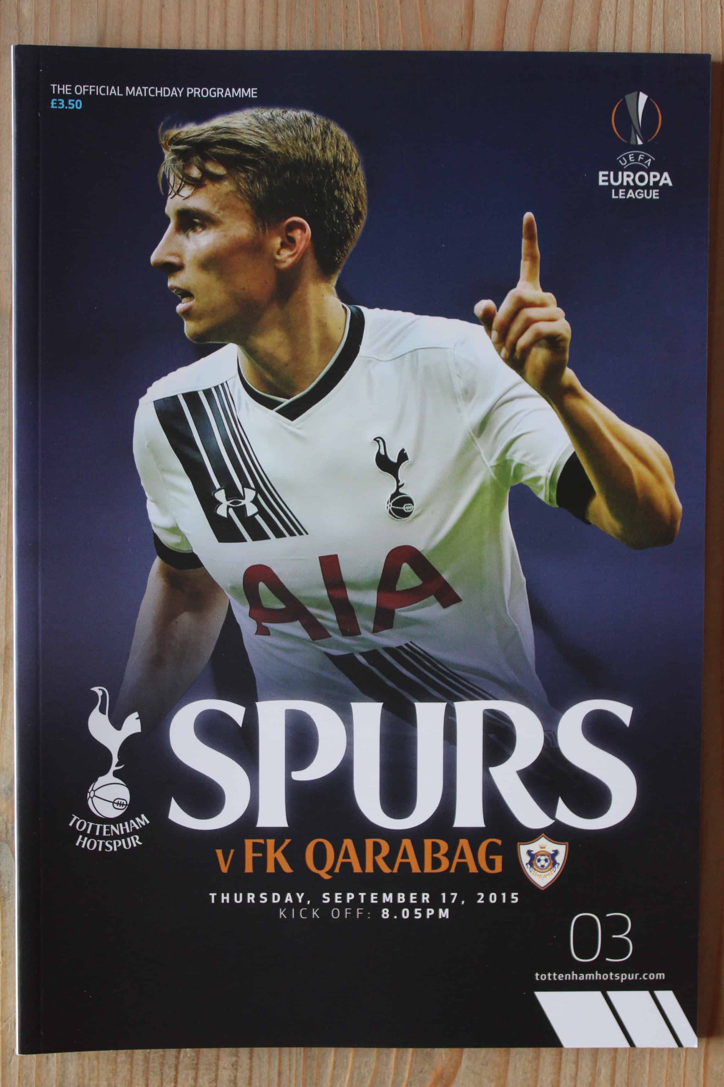 Tottenham Hotspur FC v Qarabag FK