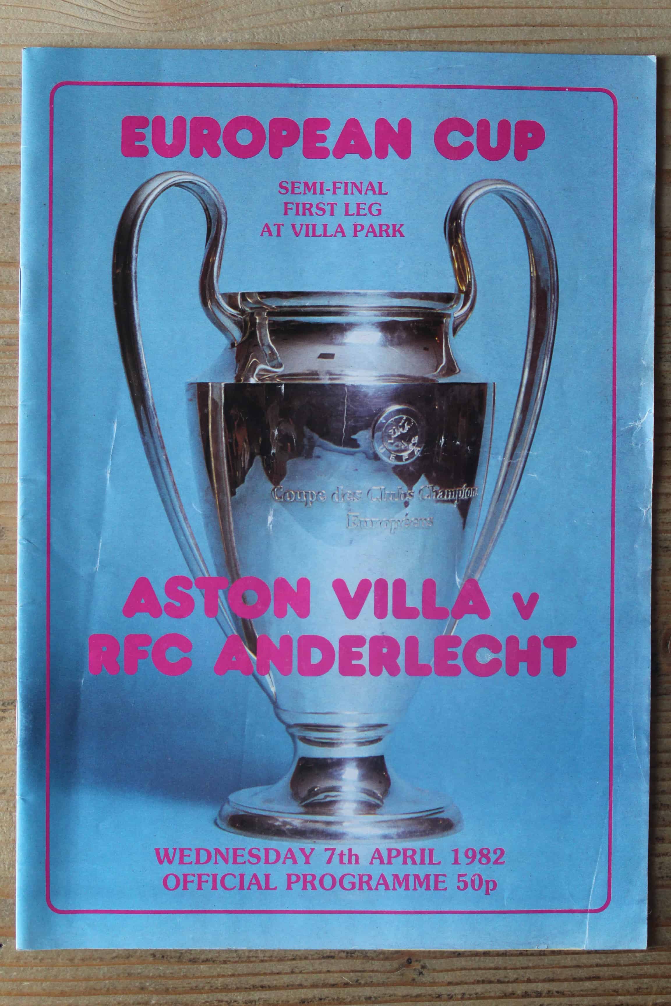 Aston Villa FC v Anderlecht