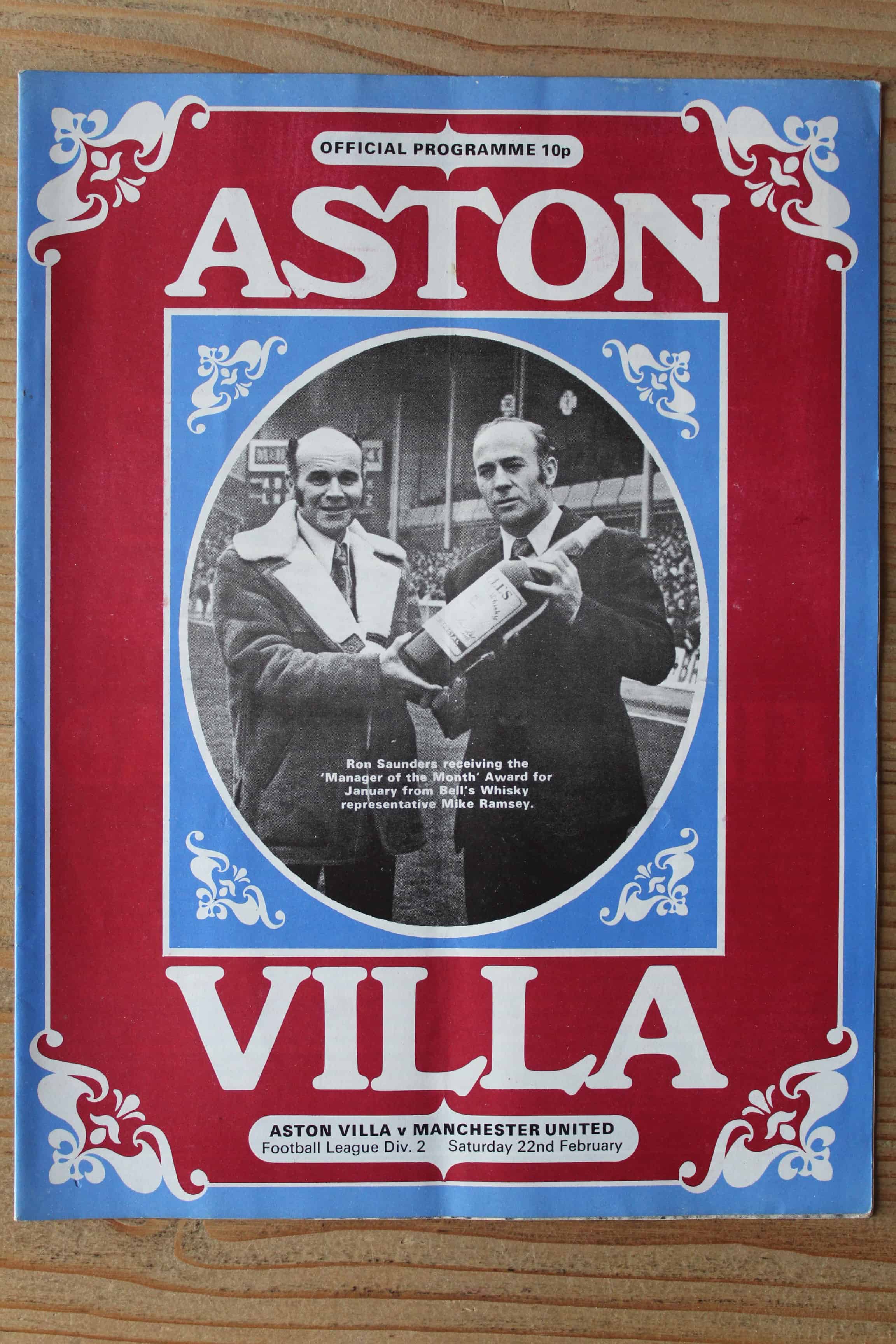 Aston Villa FC v Manchester United FC