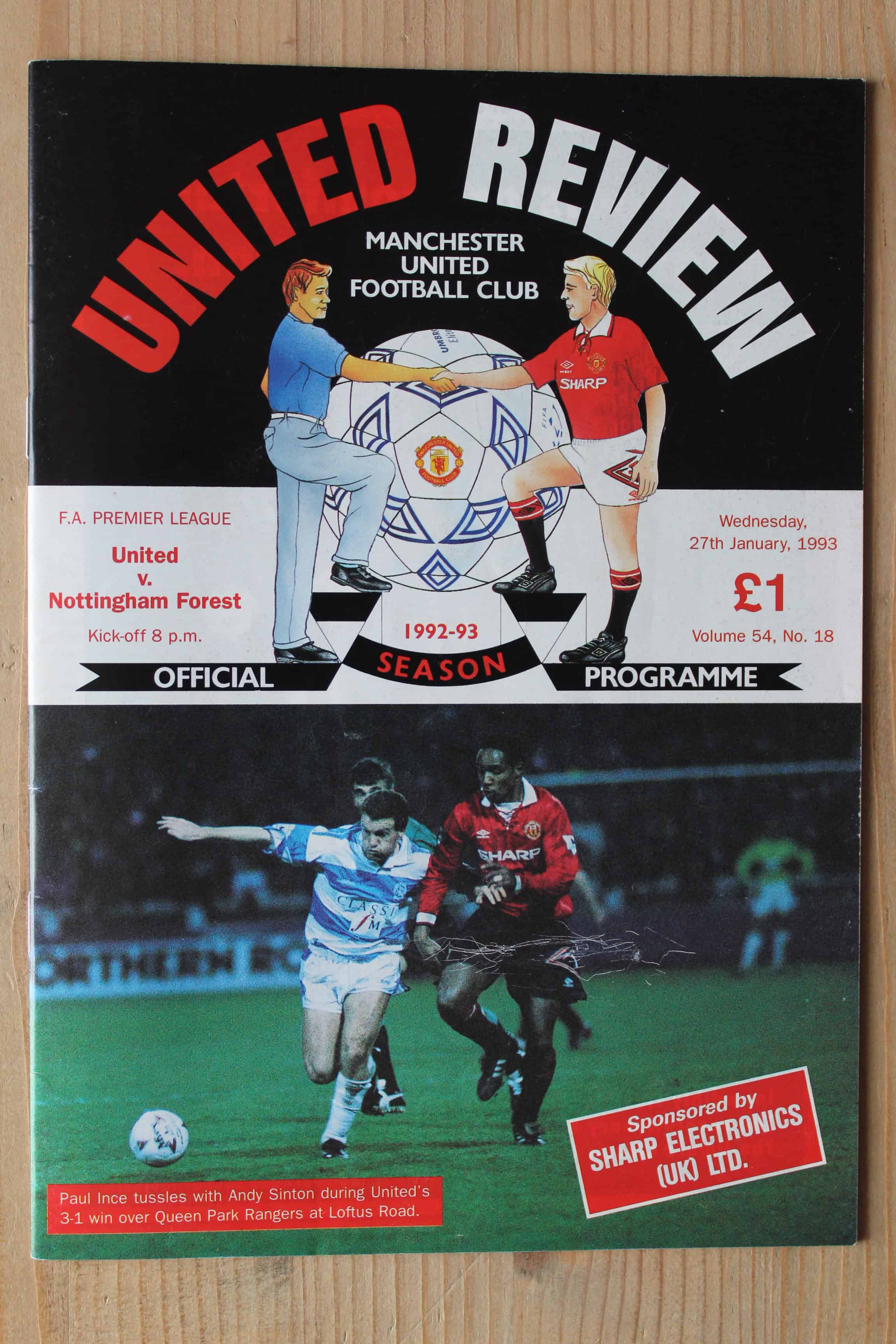 Manchester United FC v Nottingham Forest FC