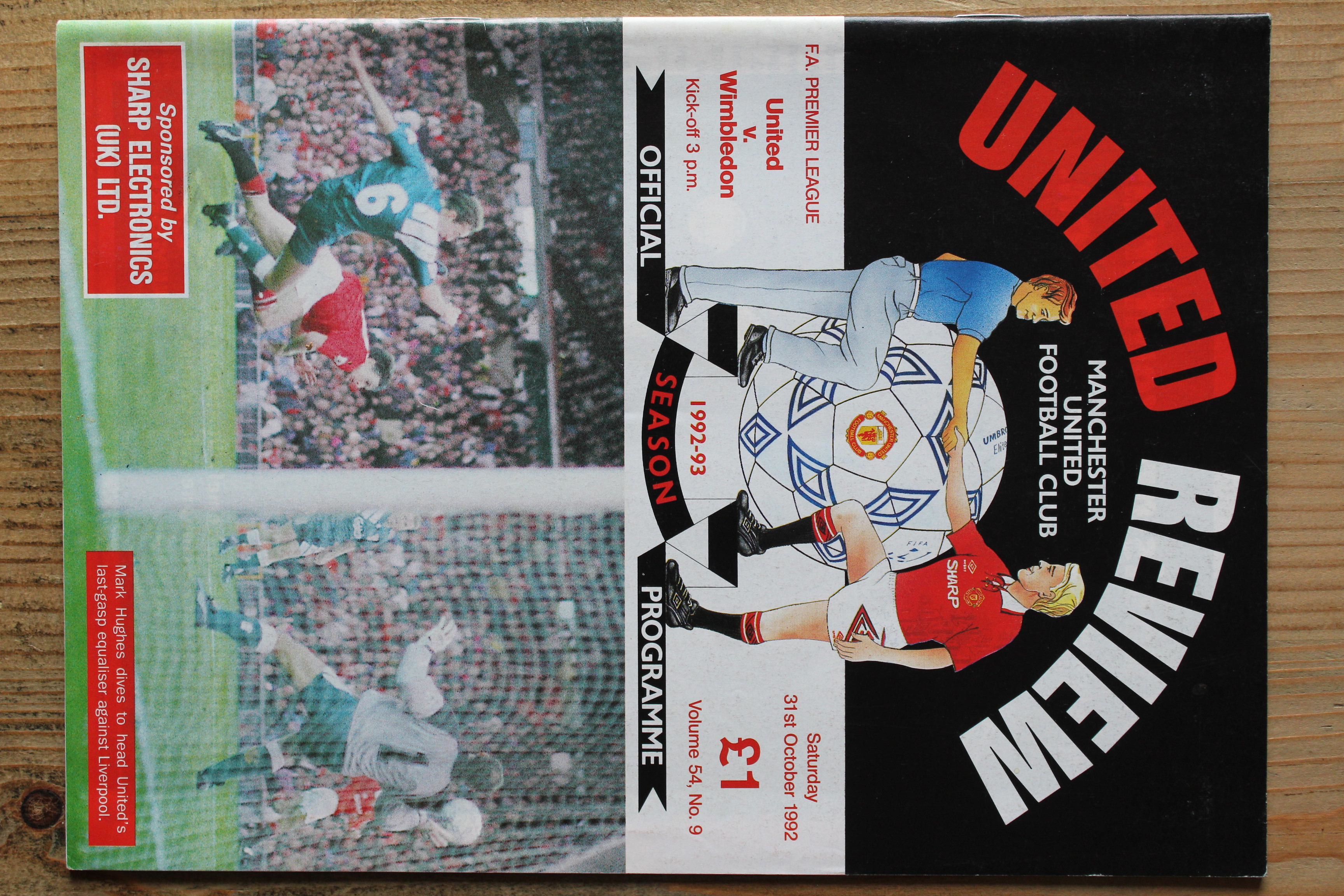 Manchester United FC v Wimbledon