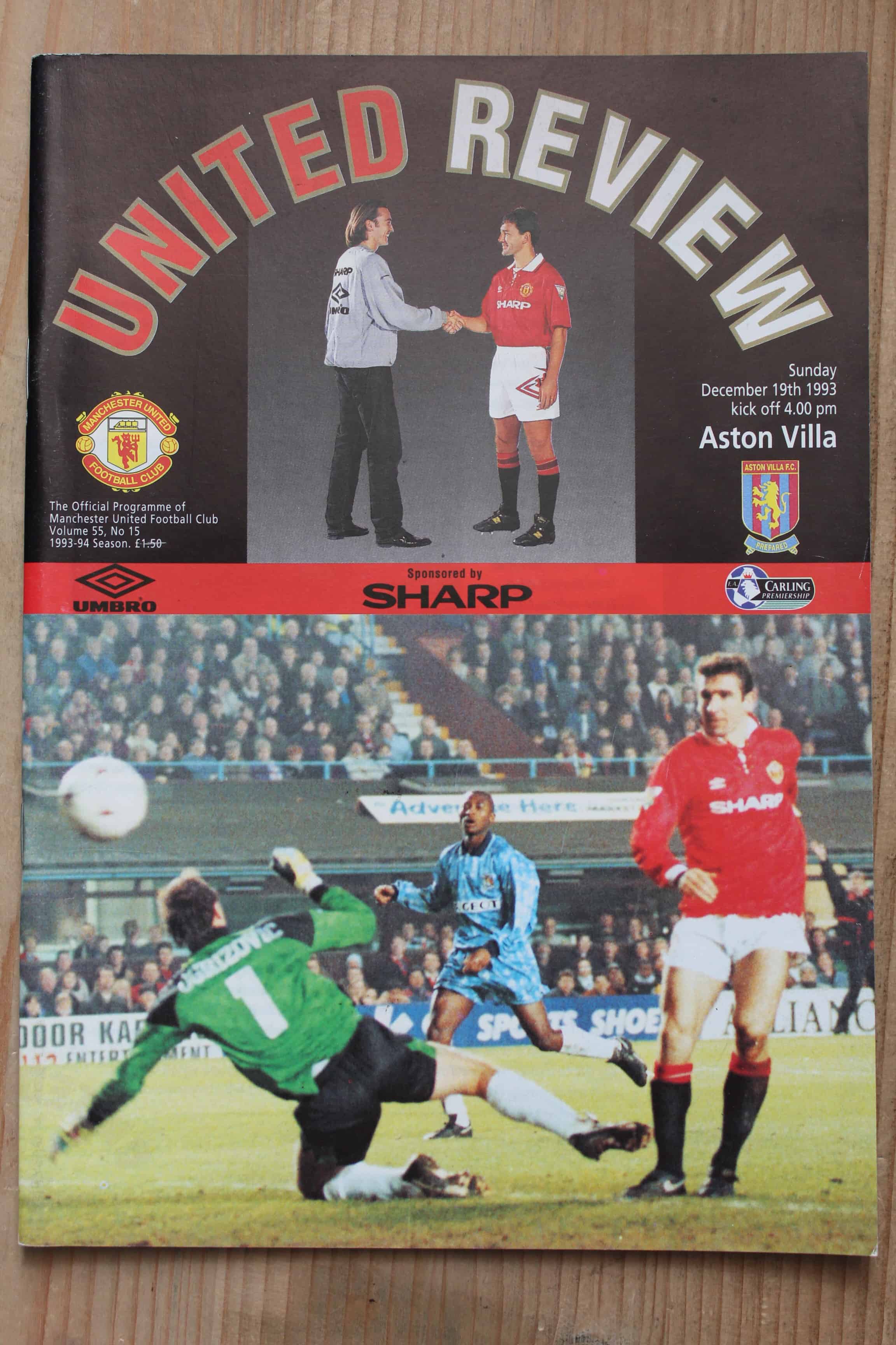 Manchester United FC v Aston Villa FC