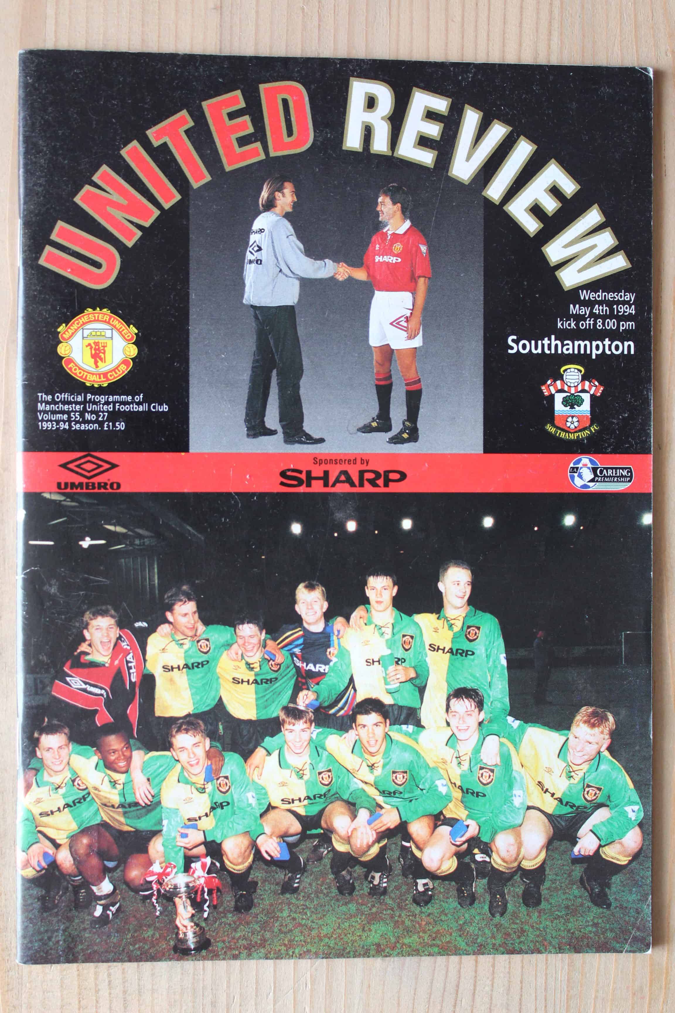 Manchester United FC v Southampton FC