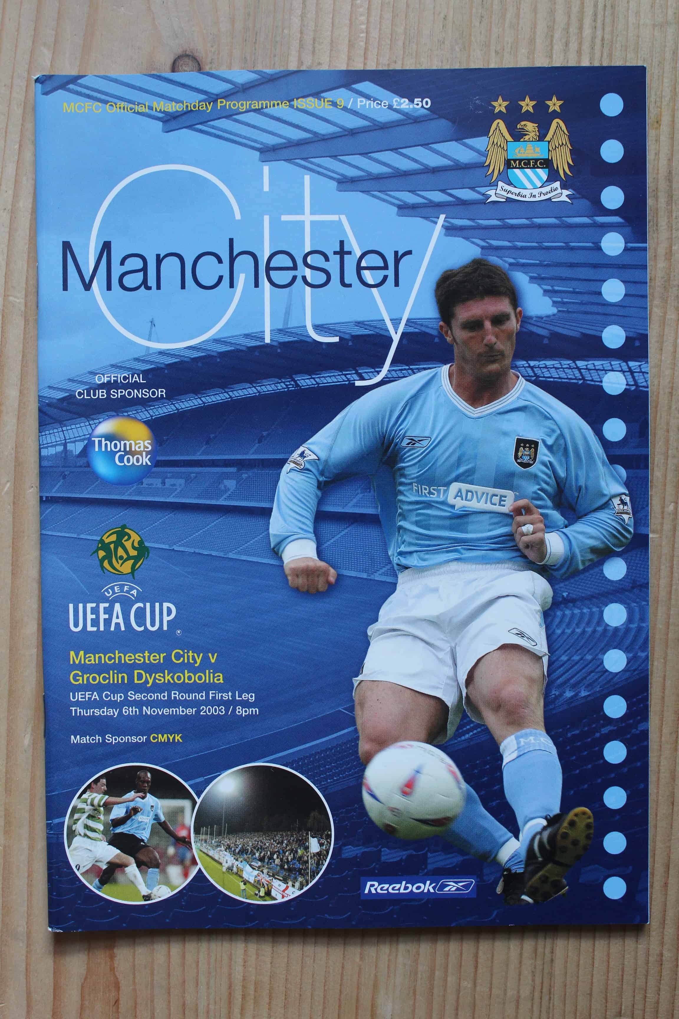 Manchester City FC v Groclin Dyskobolia