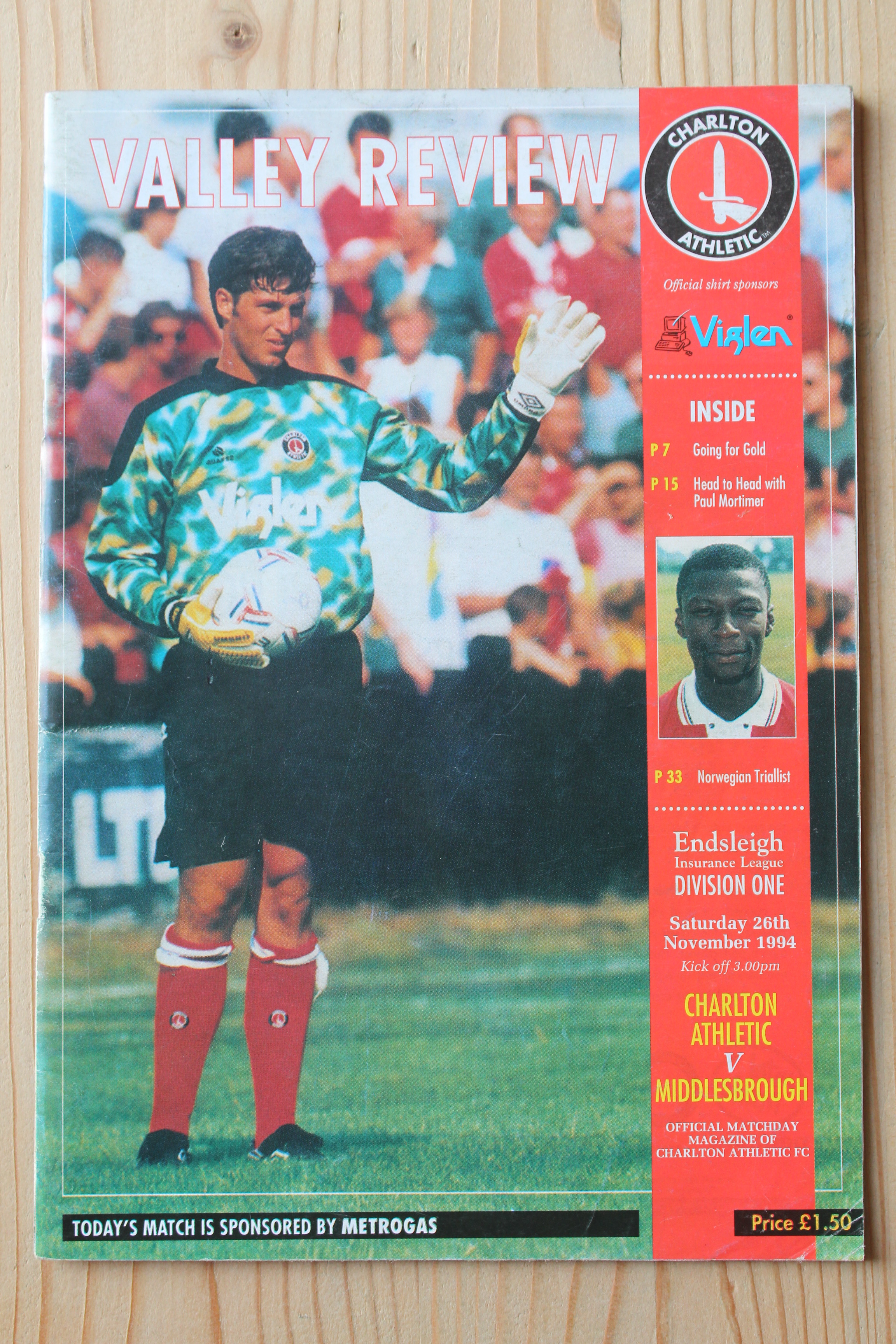 Charlton Athletic FC v Middlesbrough FC