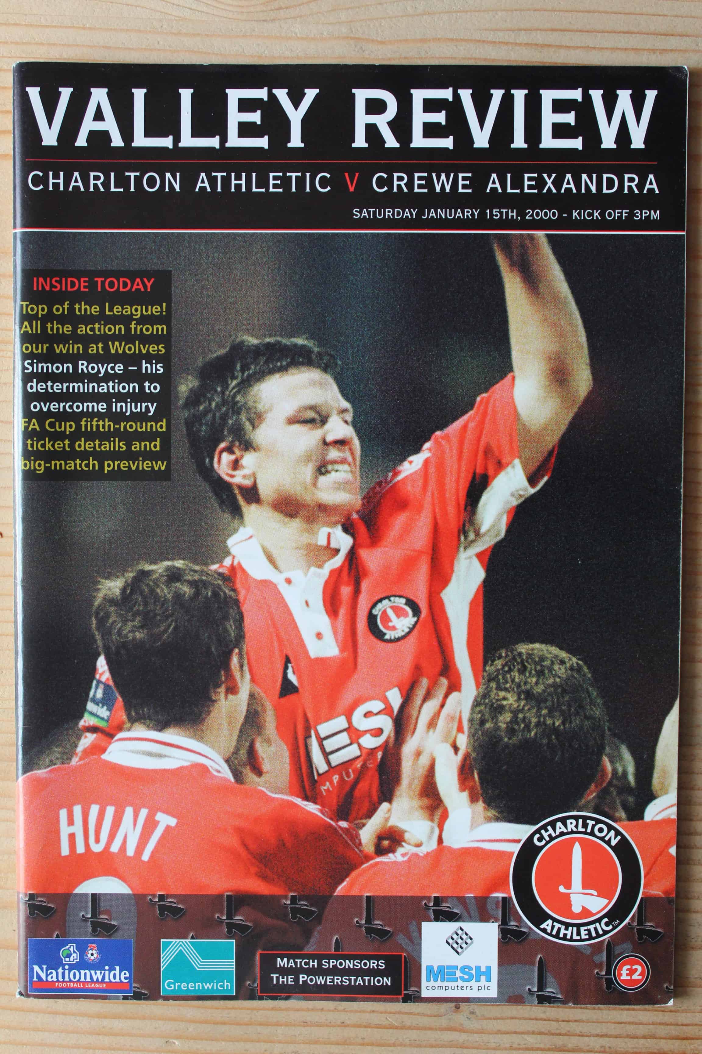 Charlton Athletic FC v Crewe Alexandra FC