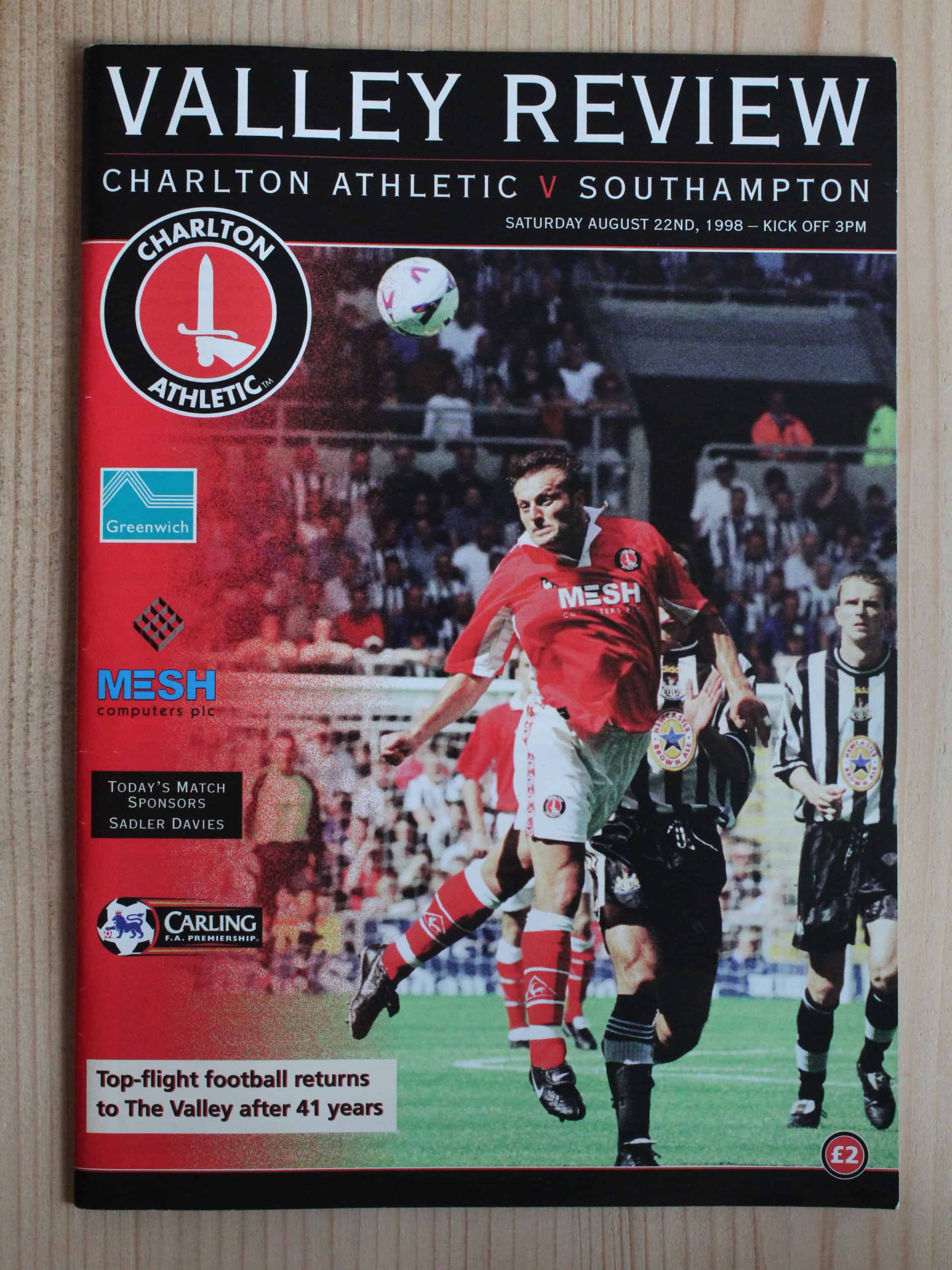 Charlton Athletic FC v Southampton FC