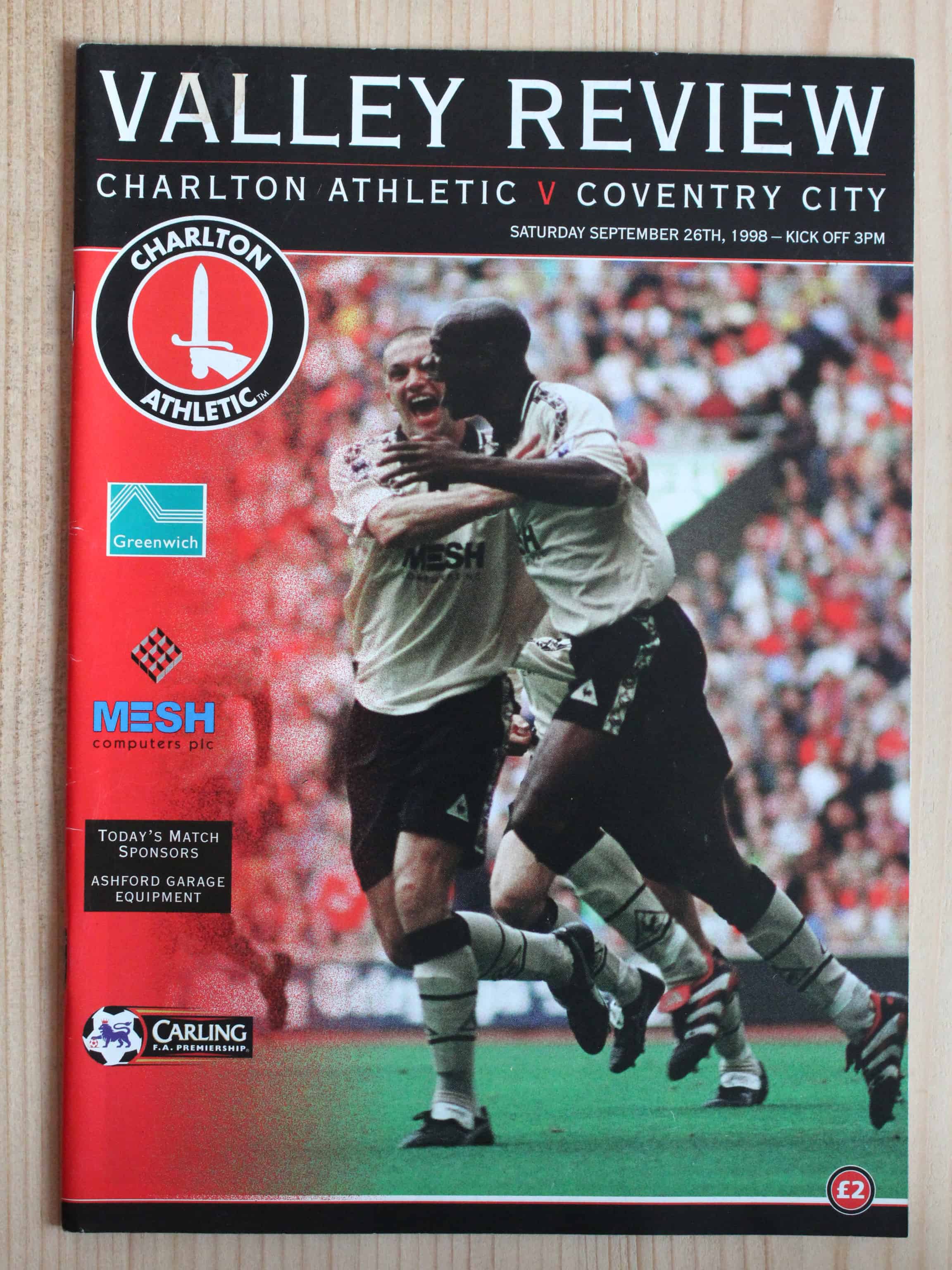 Charlton Athletic FC v Coventry City FC