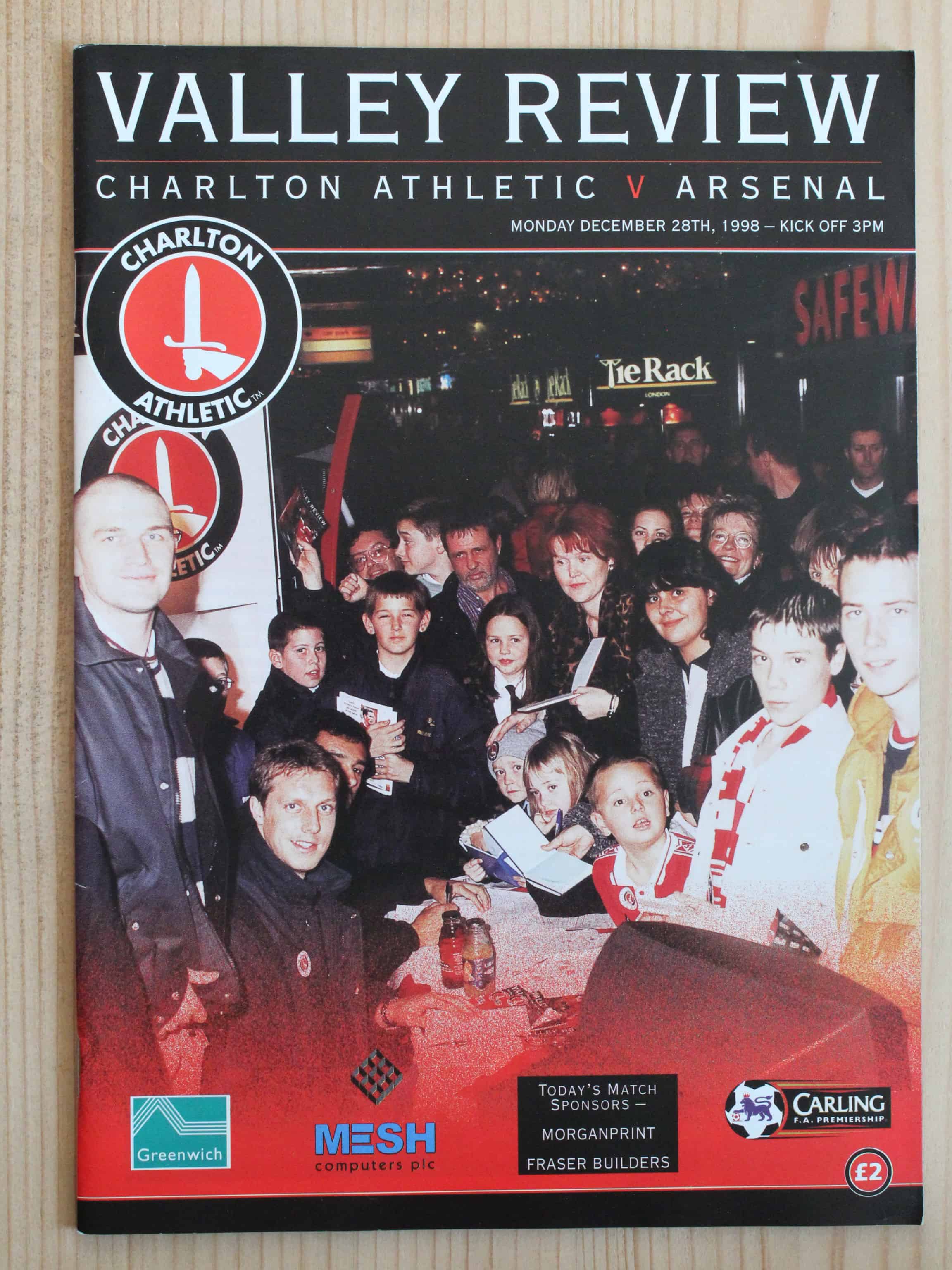 Charlton Athletic FC v Arsenal FC