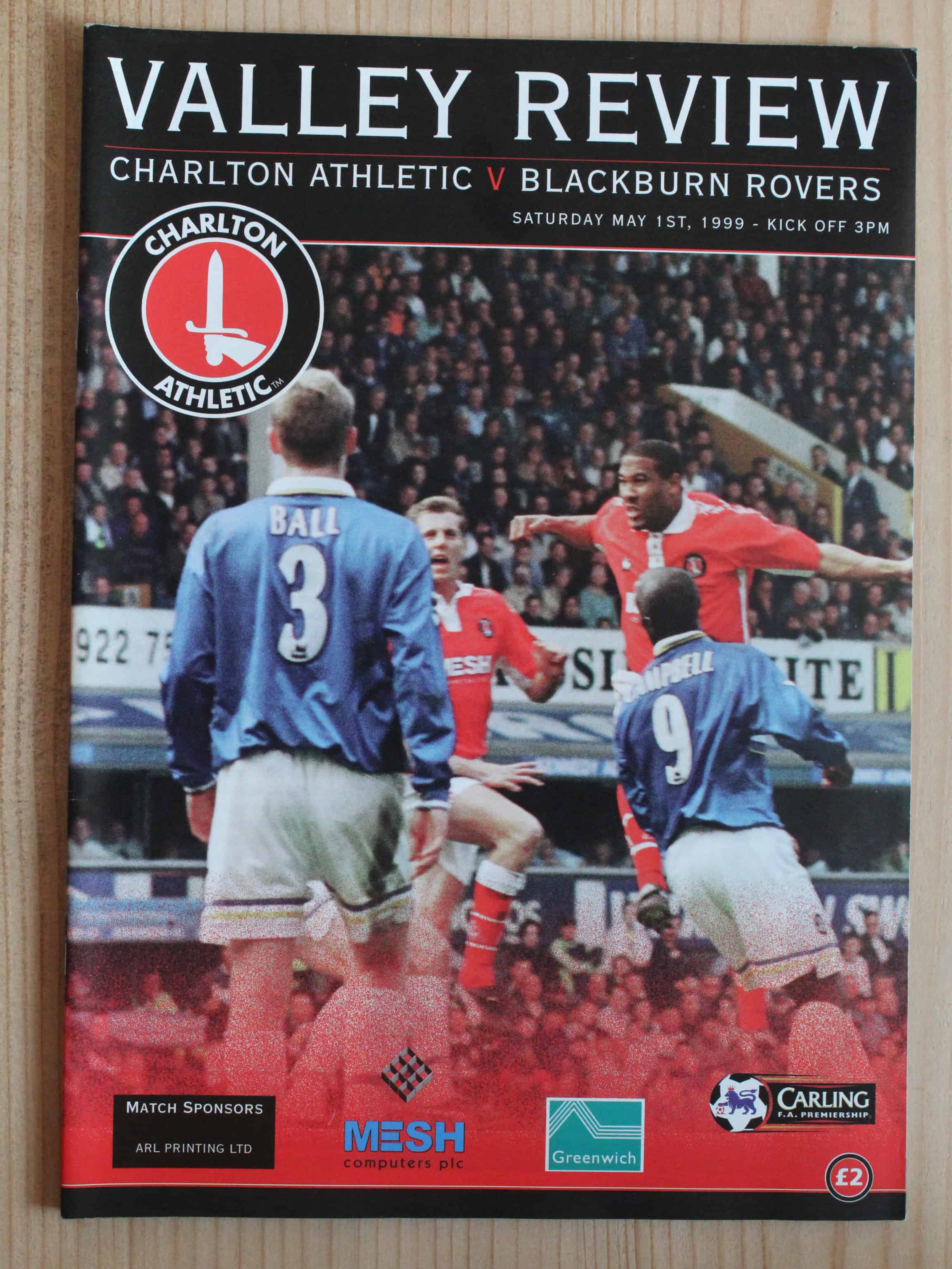 Charlton Athletic FC v Blackburn Rovers FC