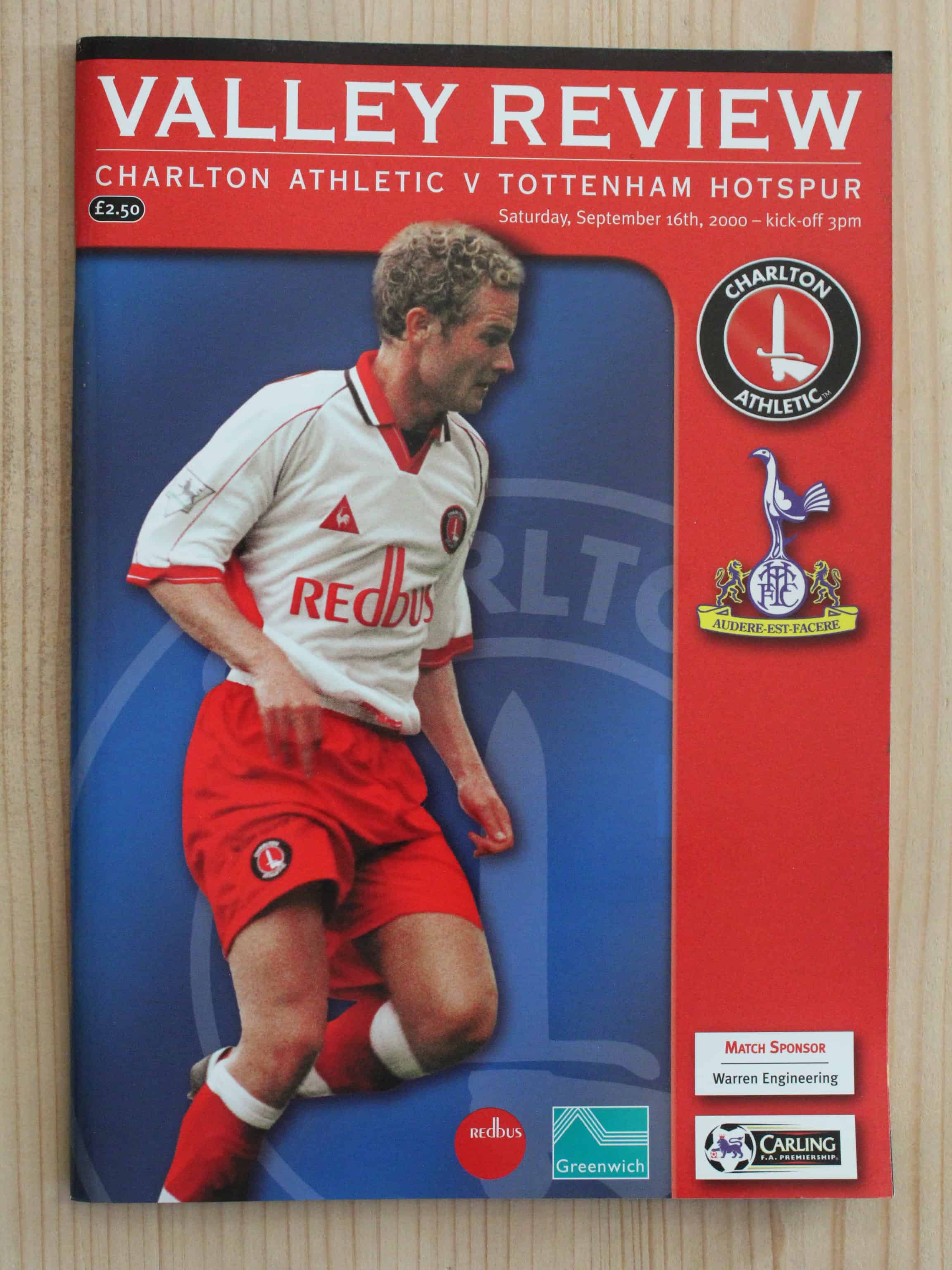 Charlton Athletic FC v Tottenham Hotspur FC