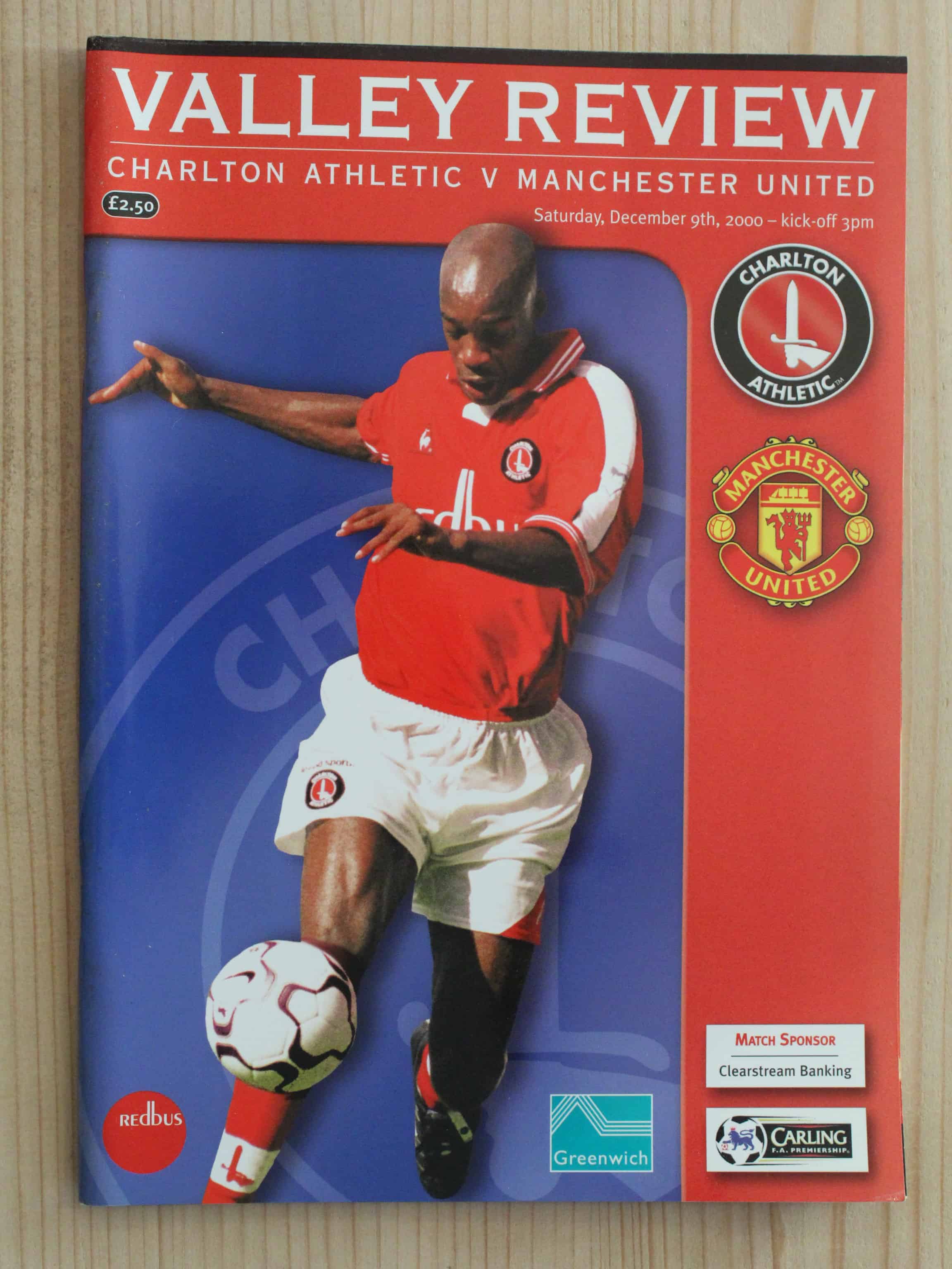 Charlton Athletic FC v Manchester United FC