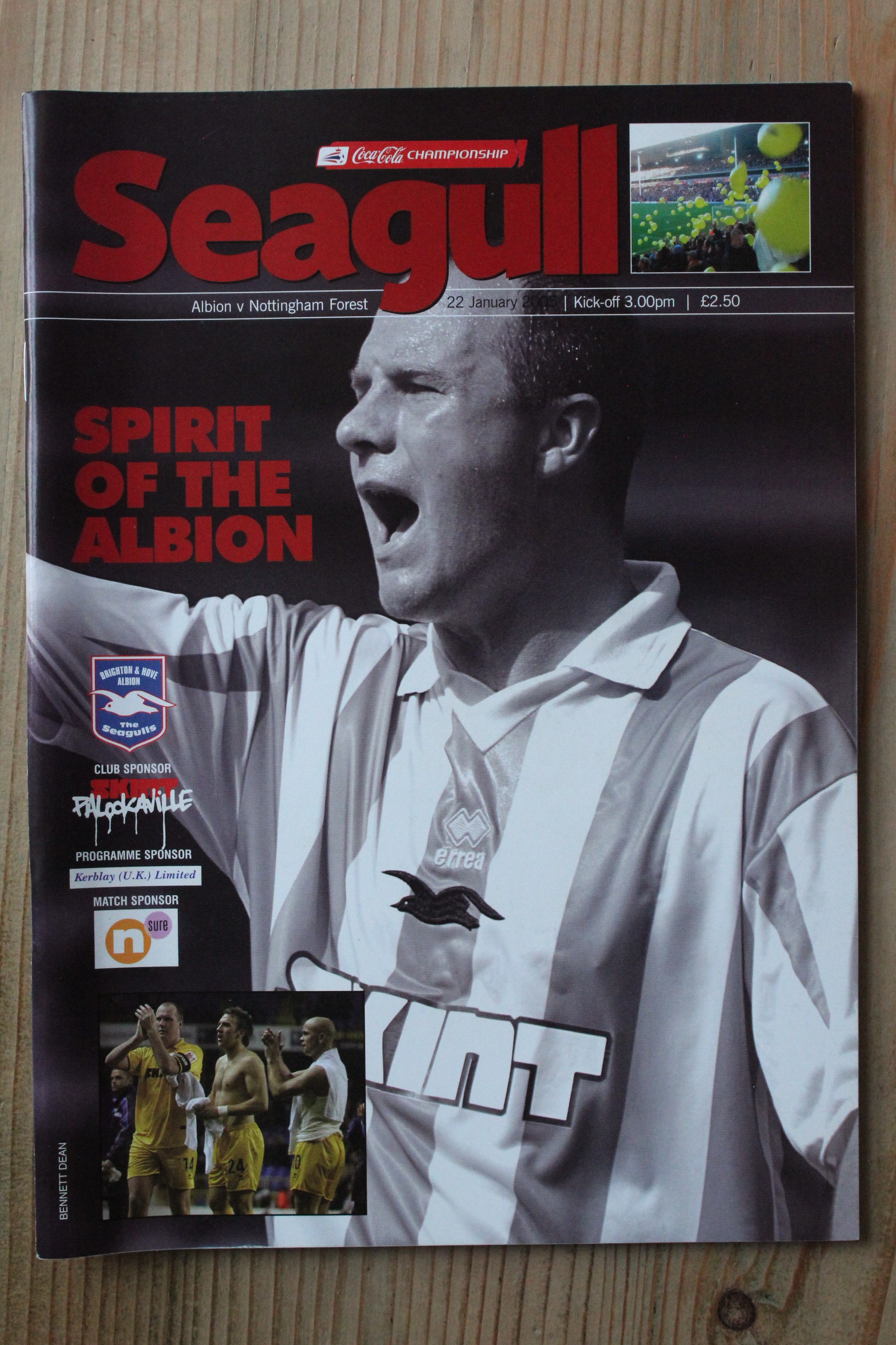 Brighton & Hove Albion FC v Nottingham Forest FC