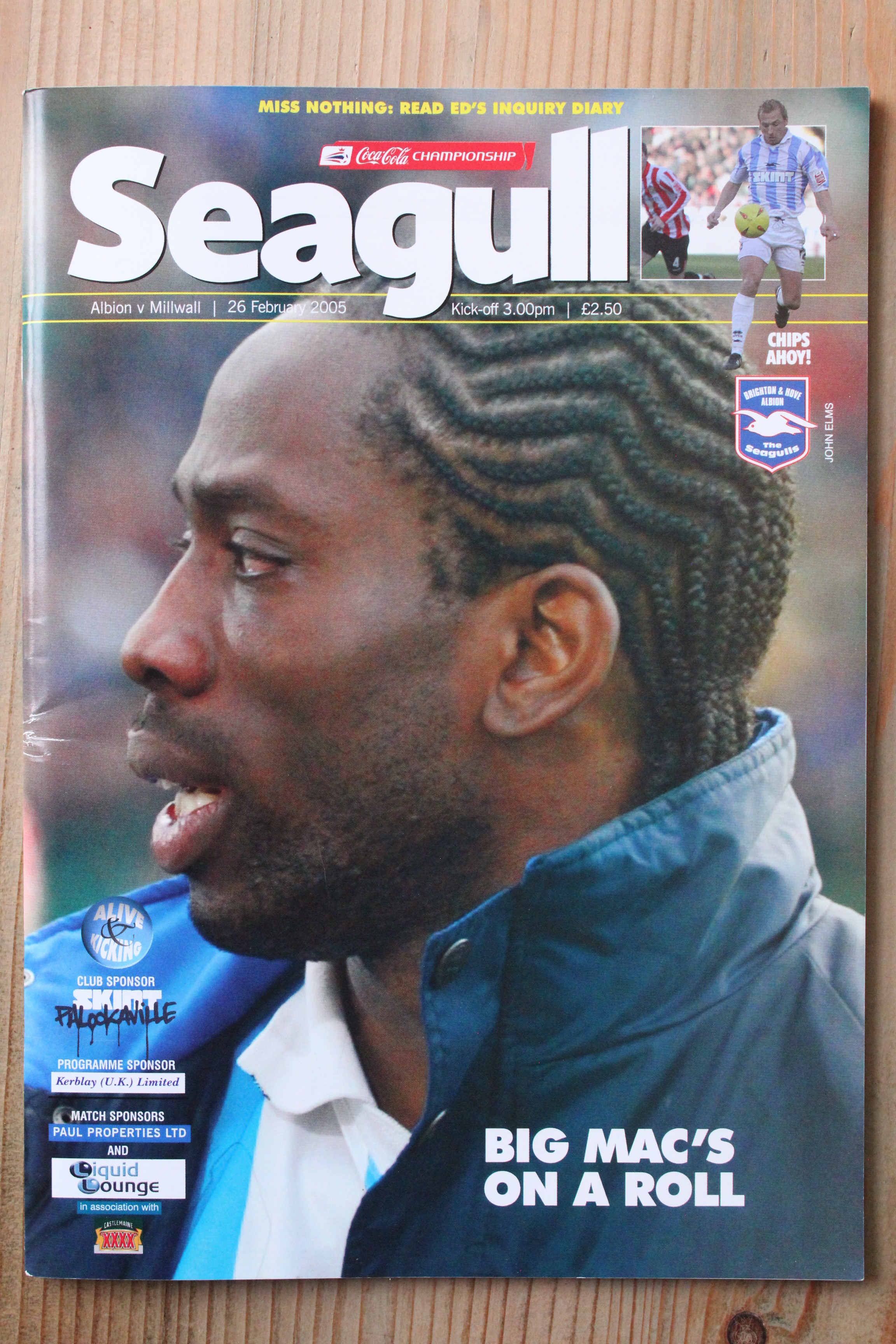 Brighton & Hove Albion FC v Millwall FC