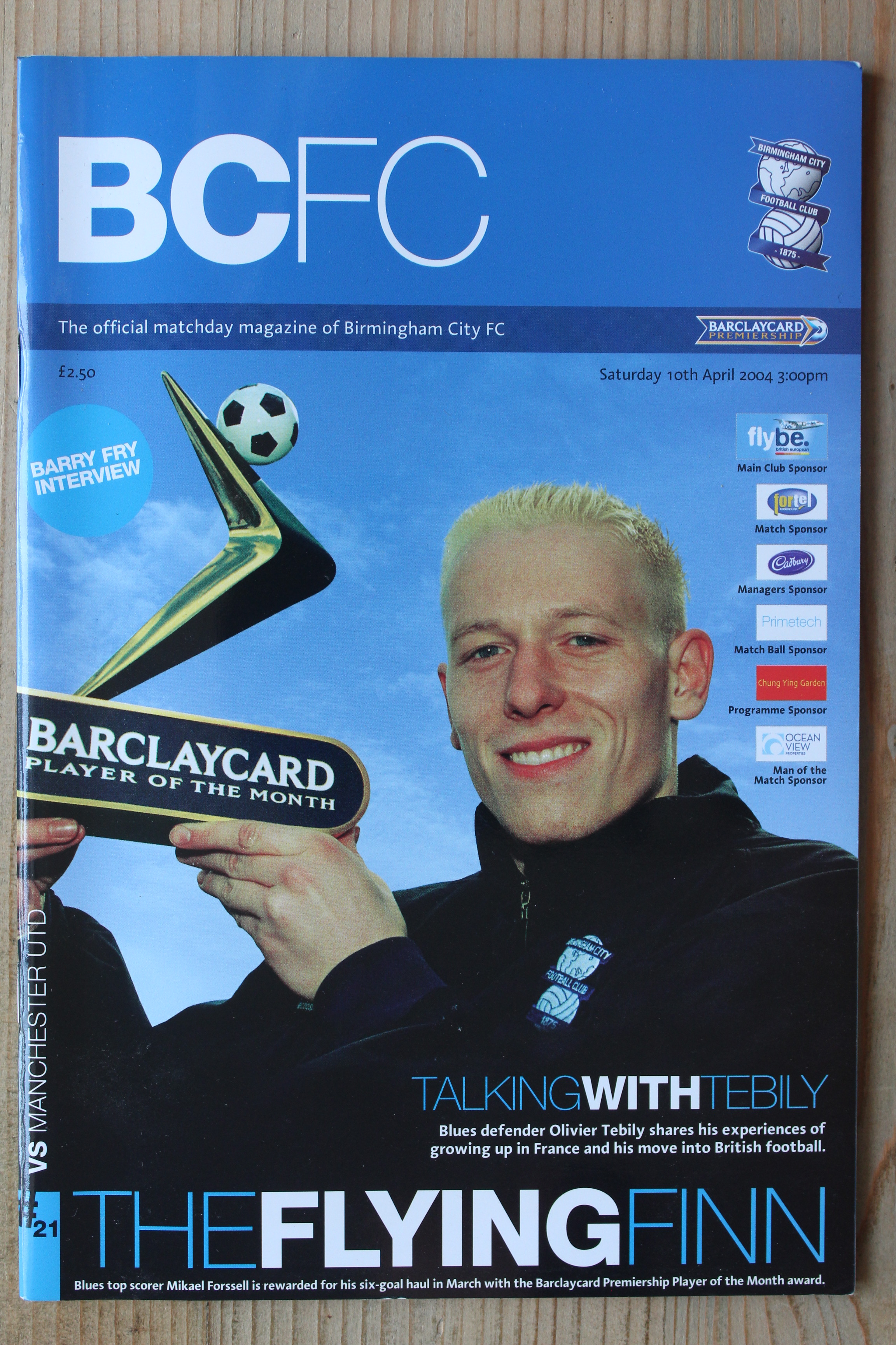 Birmingham City FC v Manchester United FC