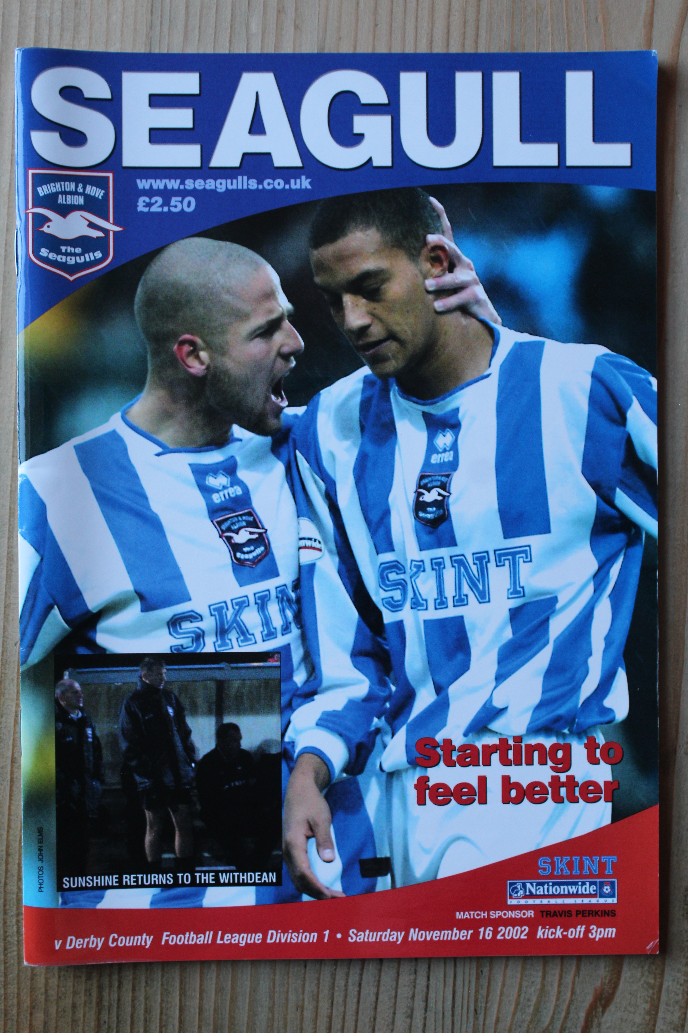 Brighton & Hove Albion FC v Derby County FC