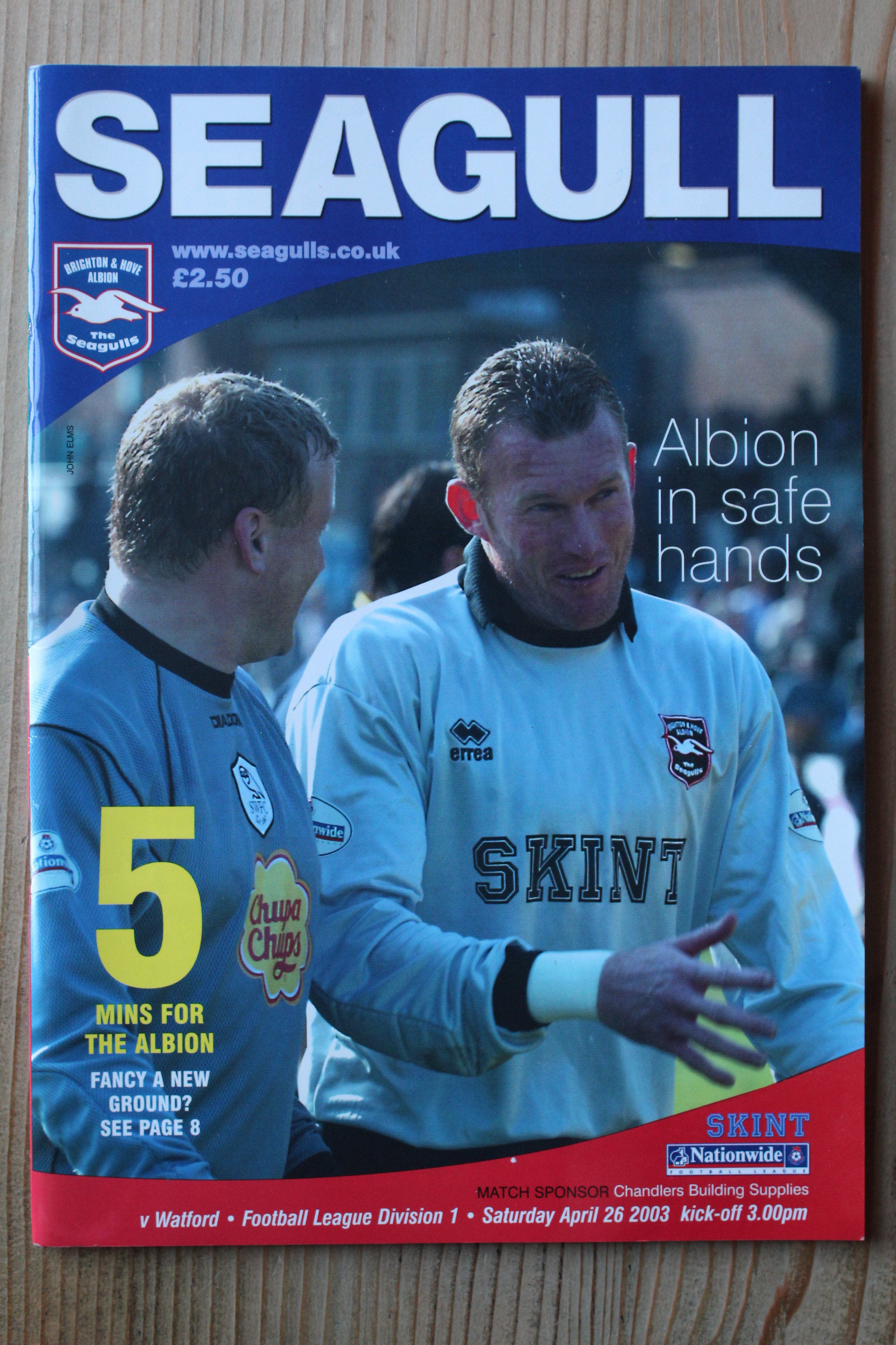 Brighton & Hove Albion FC v Watford FC