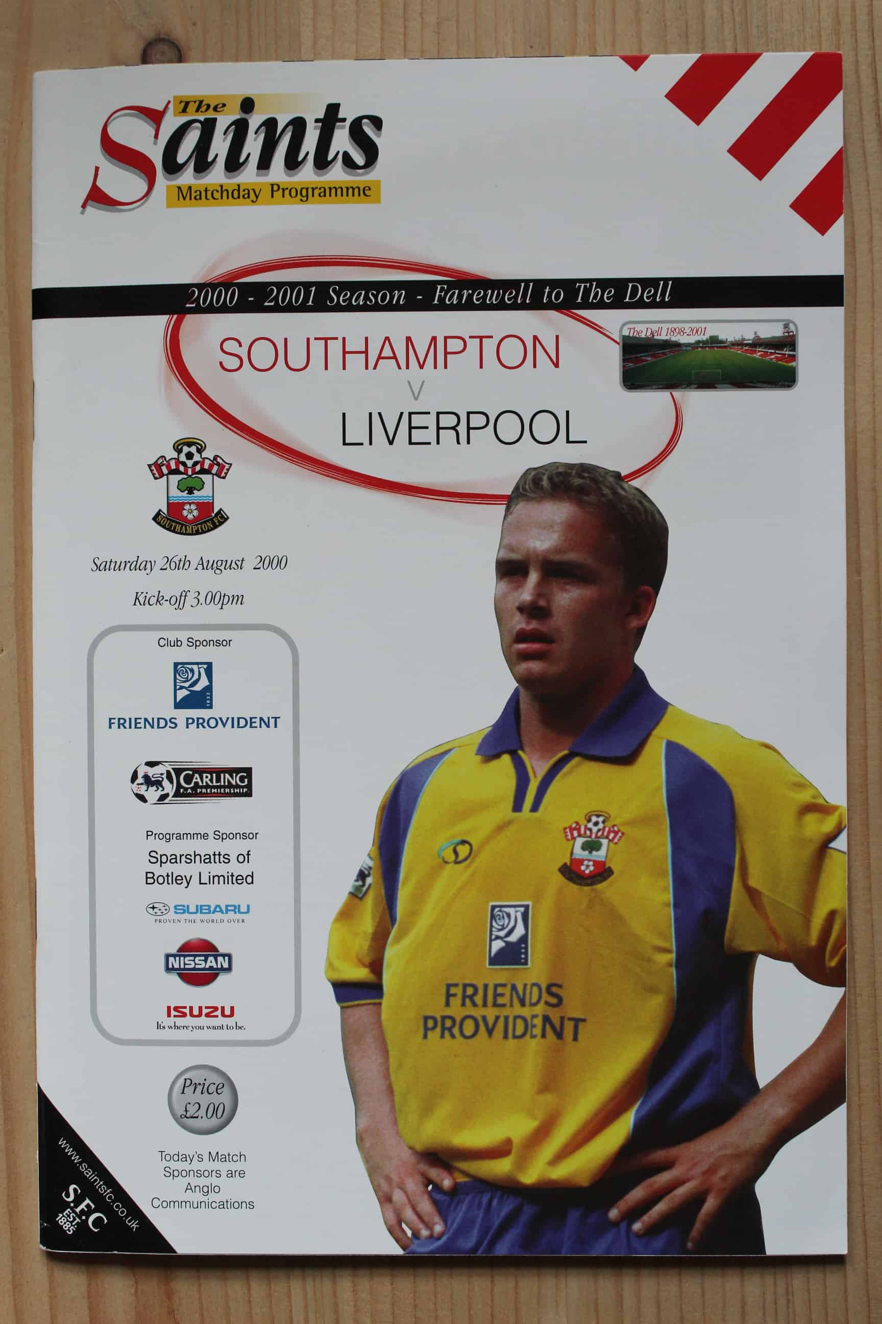 Southampton FC v Liverpool FC