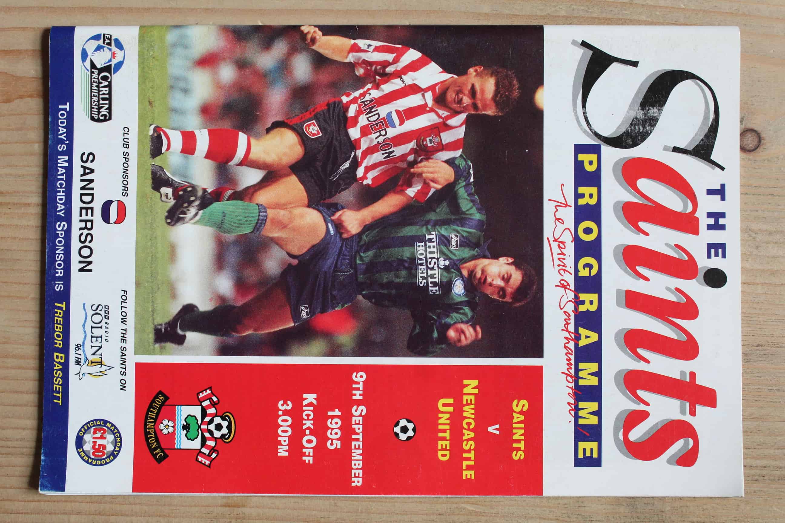 Southampton FC v Newcastle United FC